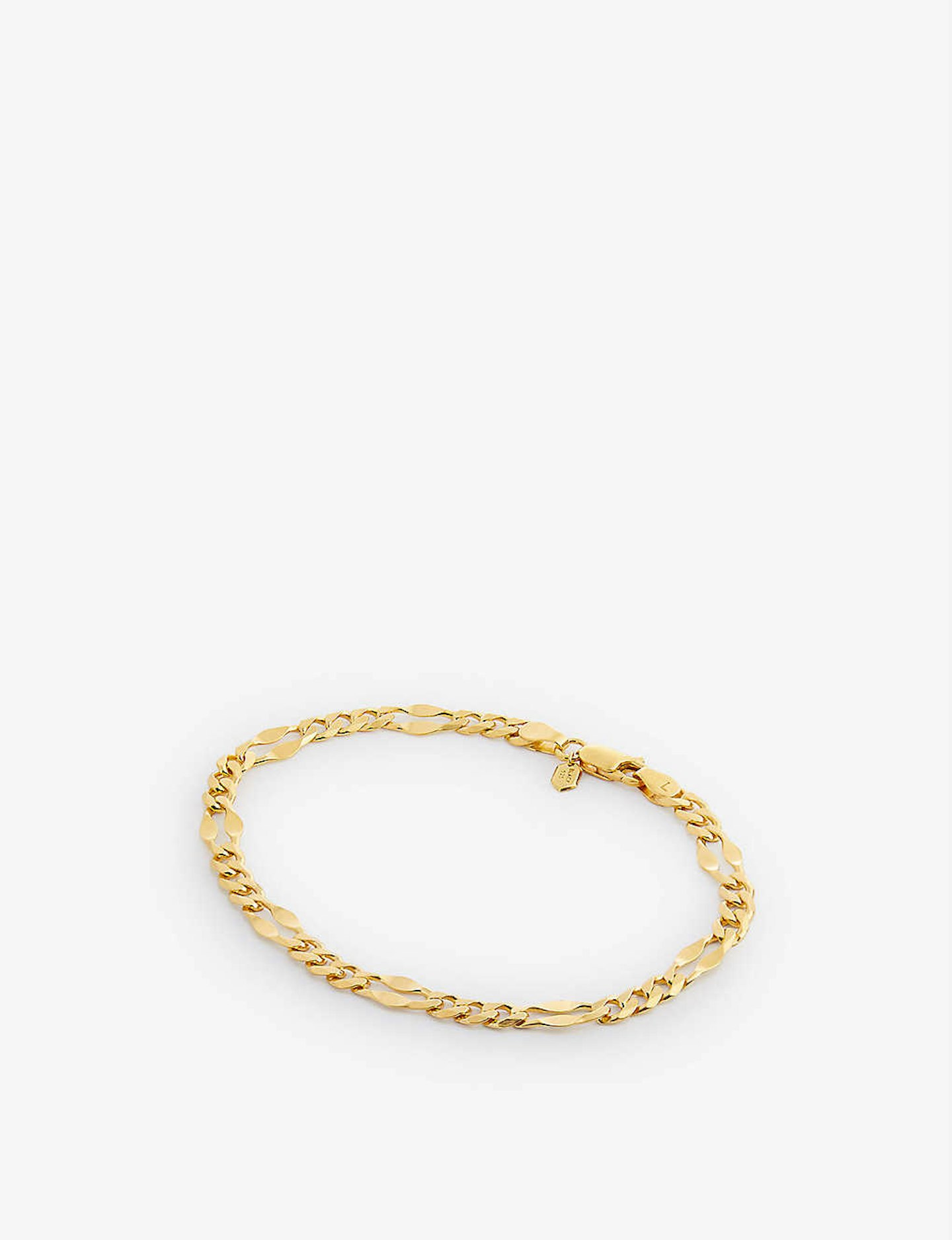 best gold jewellery under 150 Maria Black, Dean 22ct yellow gold-plated sterling-silver bracelet, £150