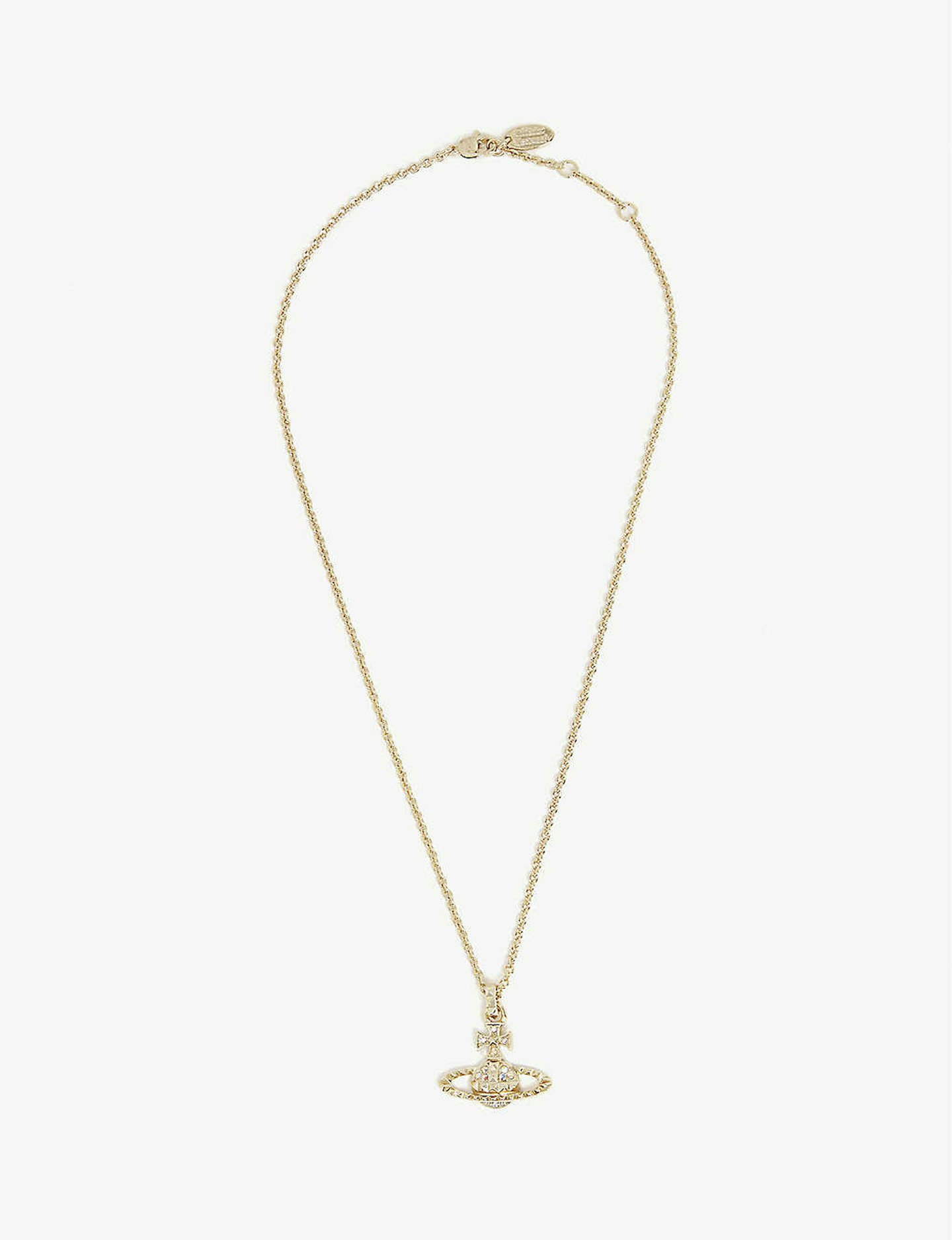 best gold jewellery under 150 Vivienne Westwood Jewellery, Mayfair Orb Necklace, £90
