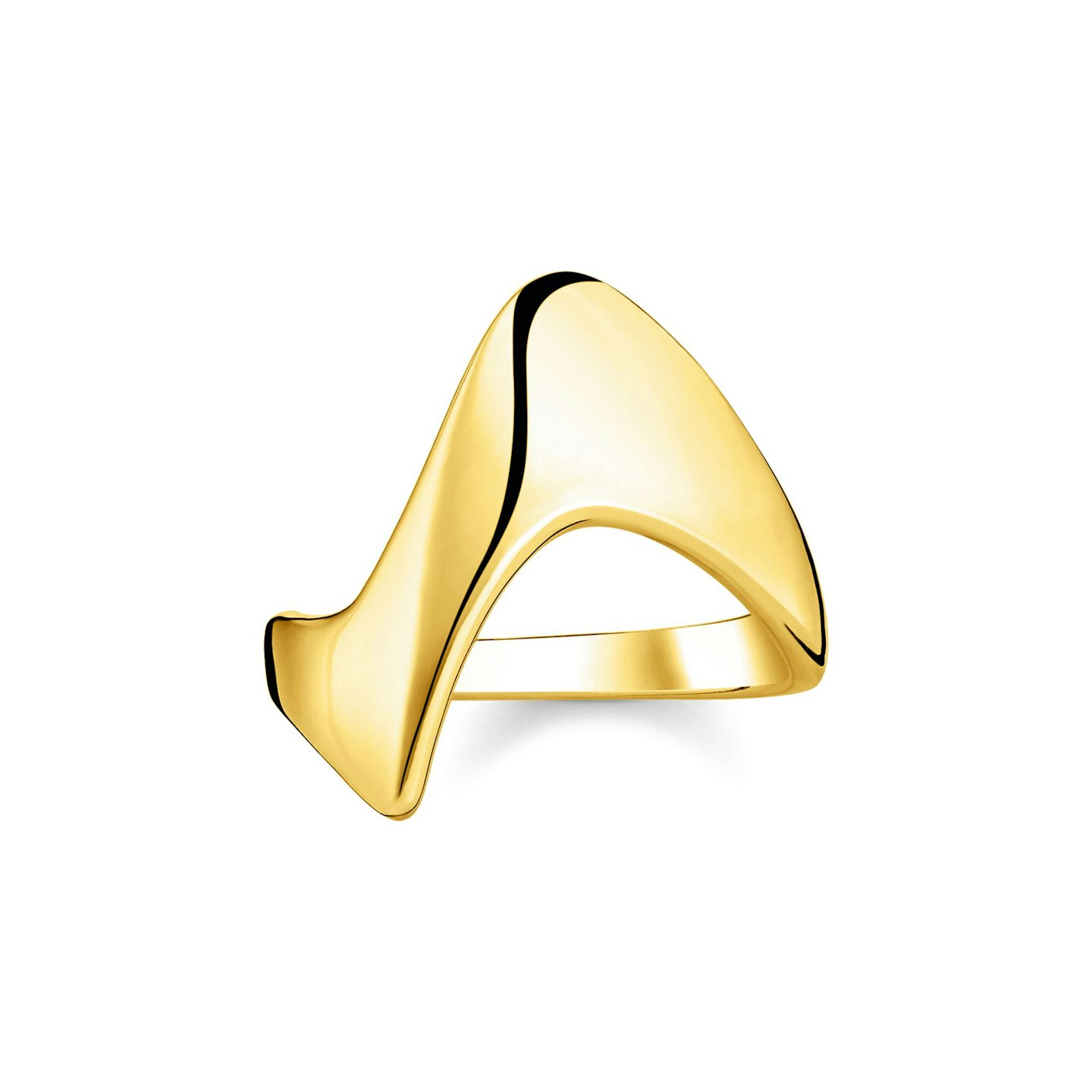 best gold jewellery under 150 Thomas Sabo, 18k Gold Plated Ring, £98