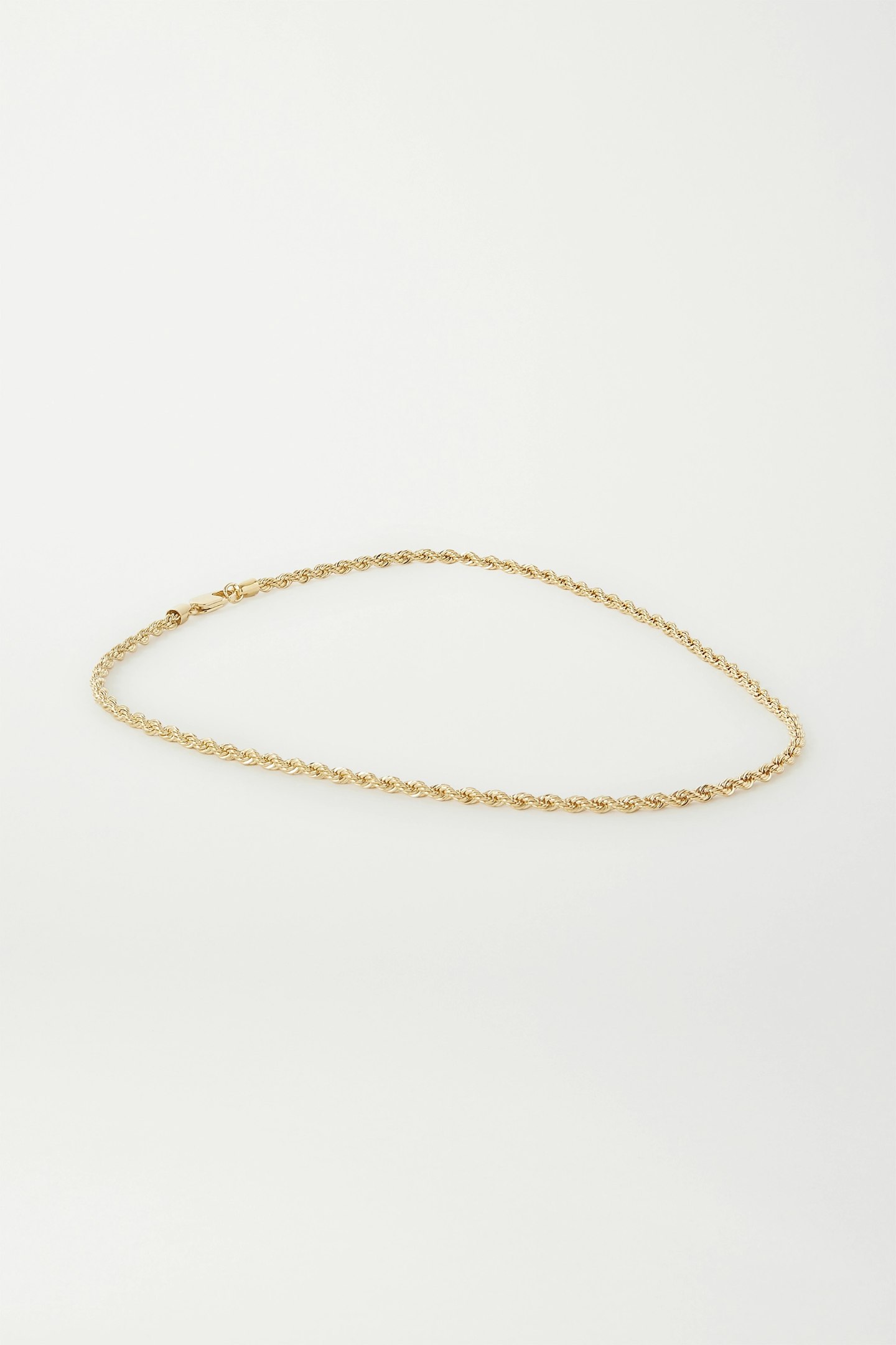 best gold jewellery under 150 Laura Lombardi, Rope Gold-Plated Necklace, £75