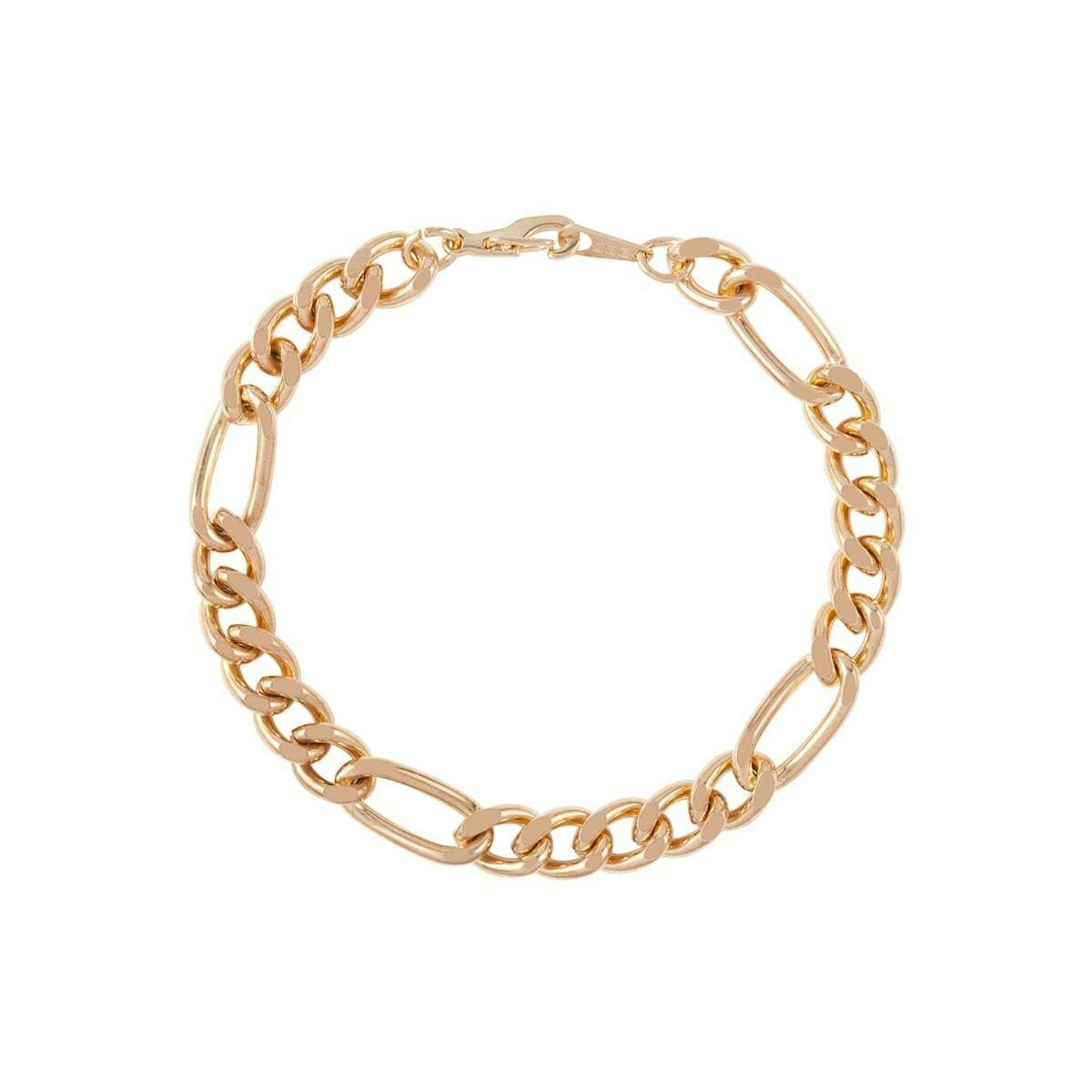 best gold jewellery under 150 Susan Caplan Vintage, 1990s Vintage 22ct Gold Plated Figaro Bracelet, £35