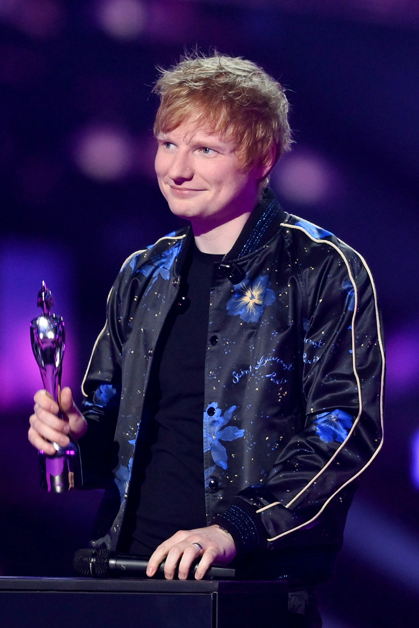 Ed Sheeran at The BRIT Awards 2022