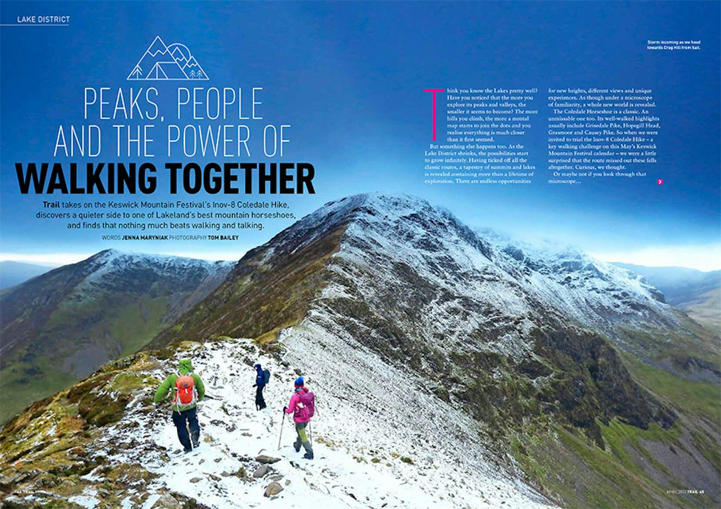 Peaks, people and the power of walking together