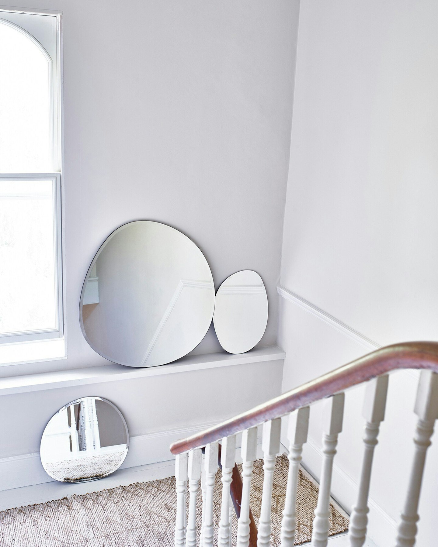 Oliver Bonas, Issey Round Pebble Wall Mirror Extra Large, £195