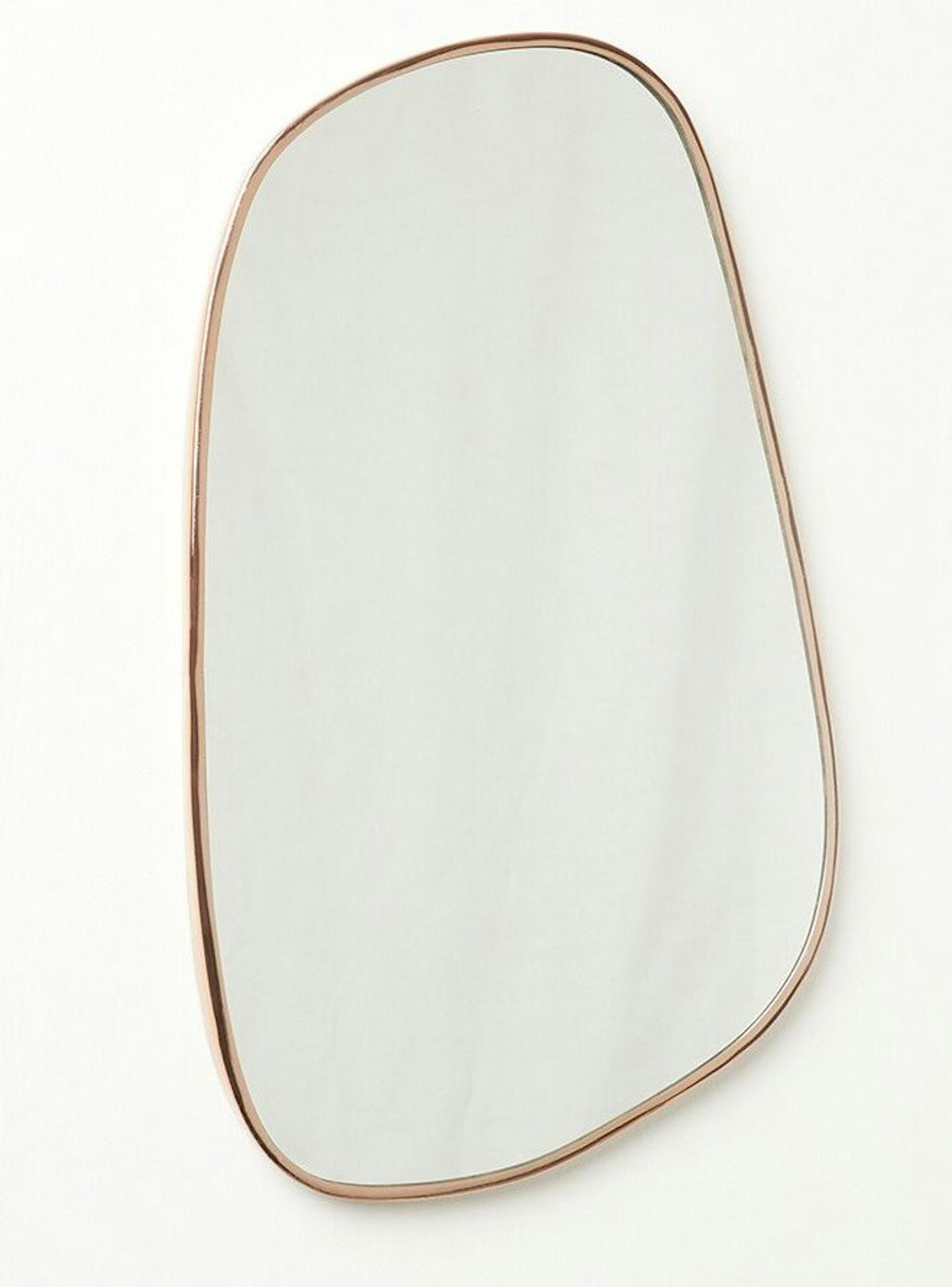 Oliver Bonas, Rose Gold Pebble Wall Mirror Large, WAS £75 NOW £45