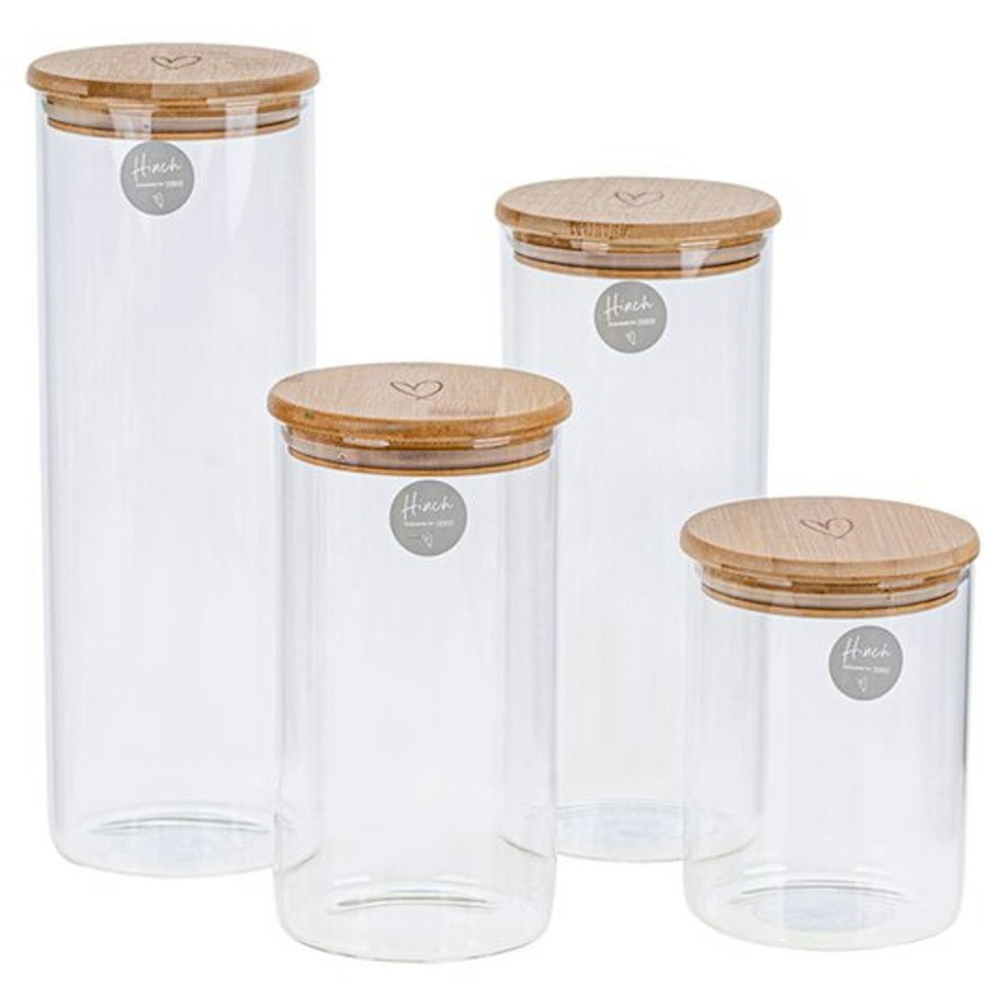 Tesco x Mrs Hinch, Storage Jar With Bamboo Lid, From £4