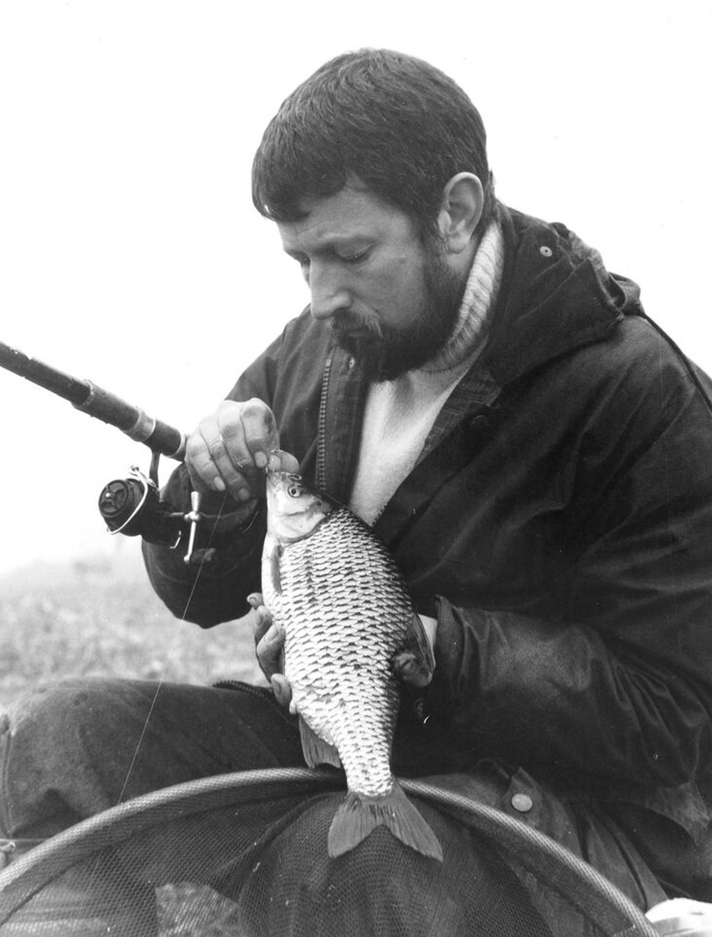 John Wilson with a 1970s two-pounder