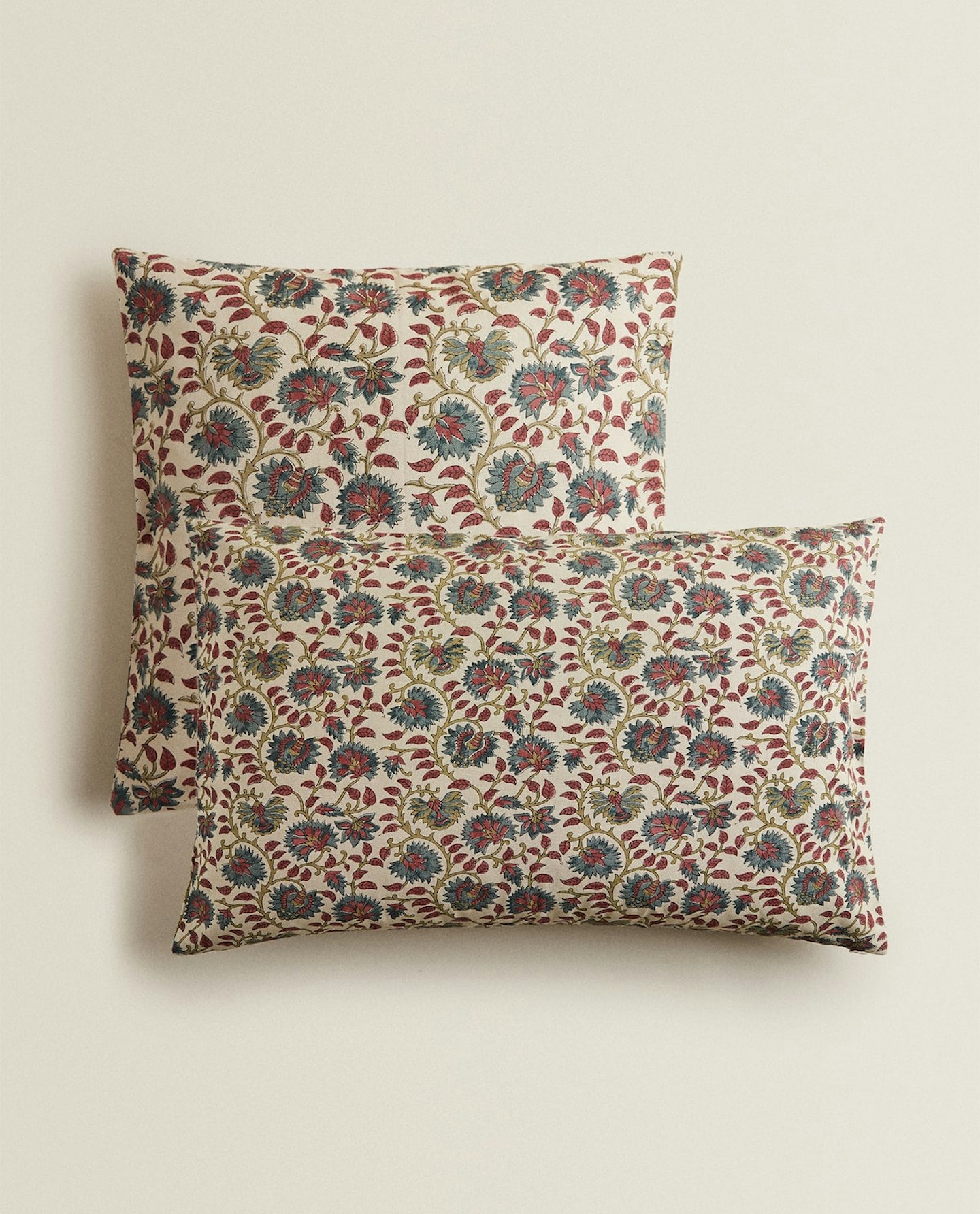 Zara Home, Floral Print Cushion Cover, £17.99
