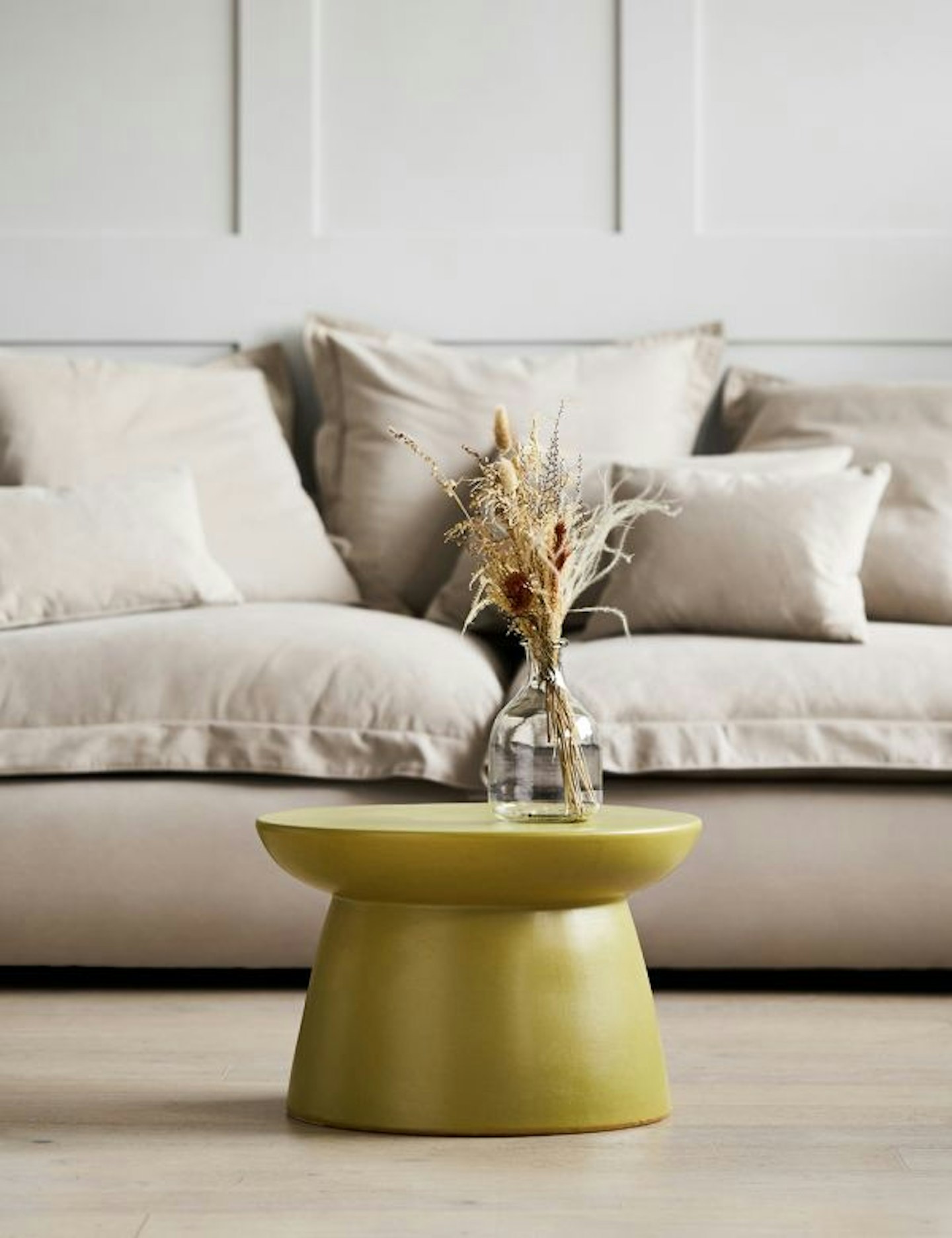 Rose & Grey, Olive Green Stone Coffee Table, £275
