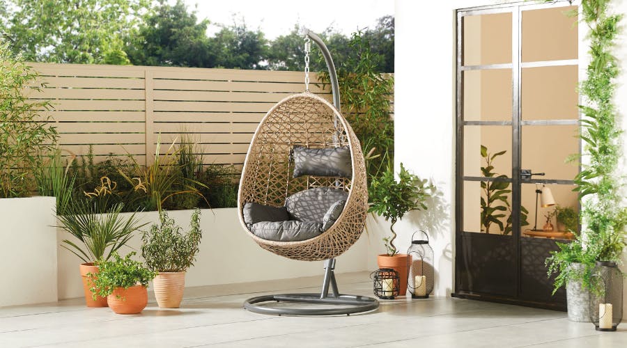 aldi double hanging egg chair 2021