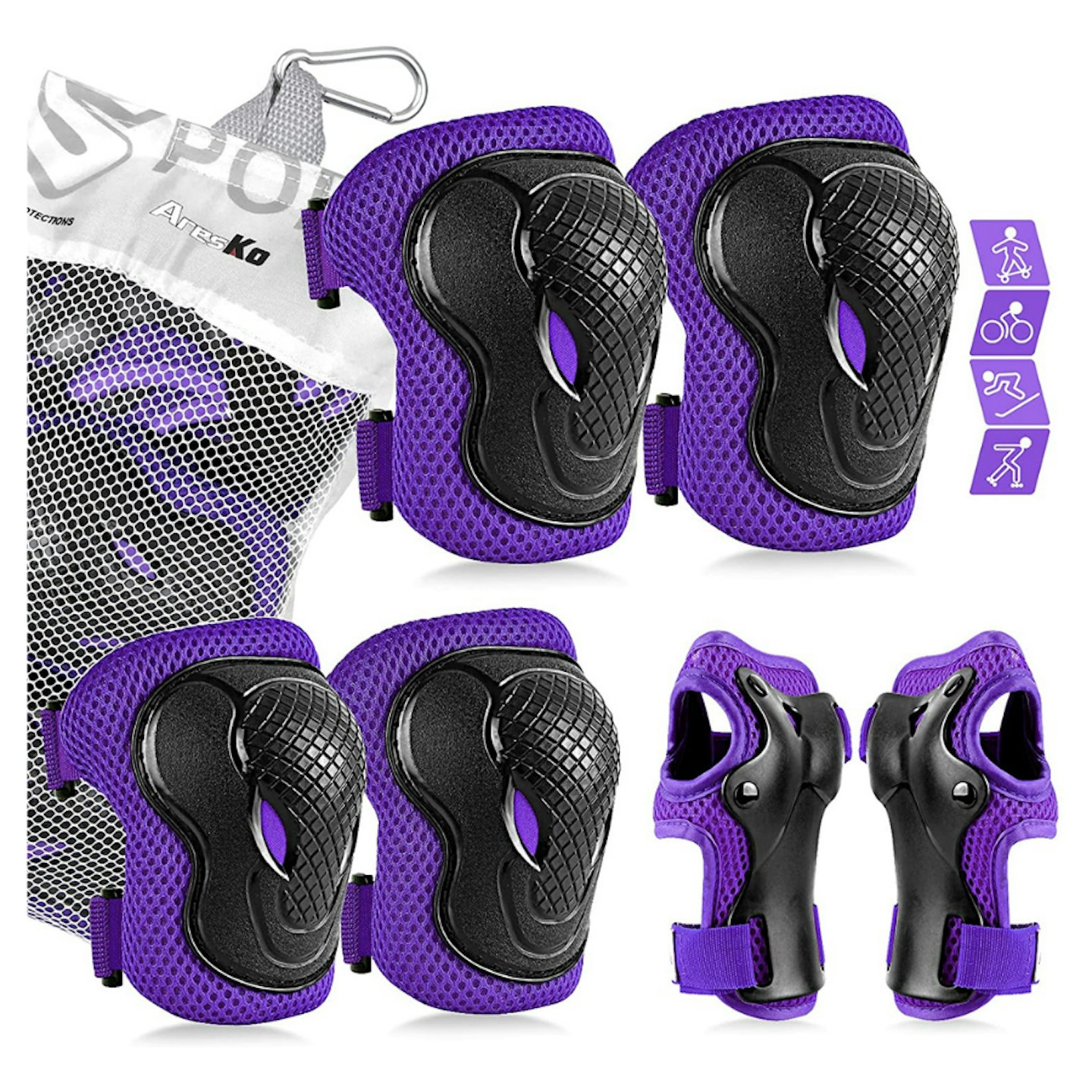 AresKo Kids/Youth Protective Gear Set