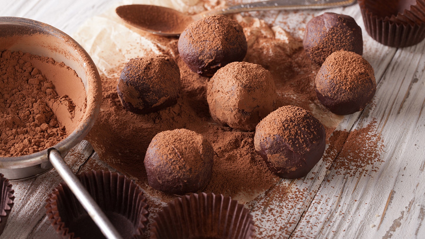 cocoa chocolate truffles