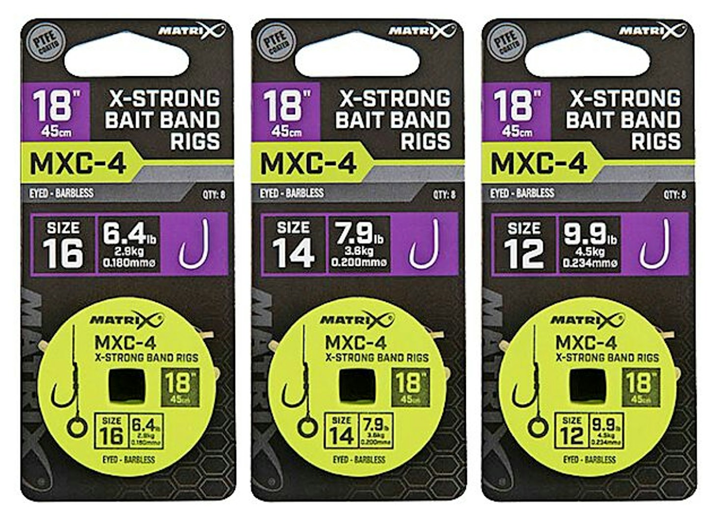Matrix MXC-4 18-ins X-Strong Band Rigs