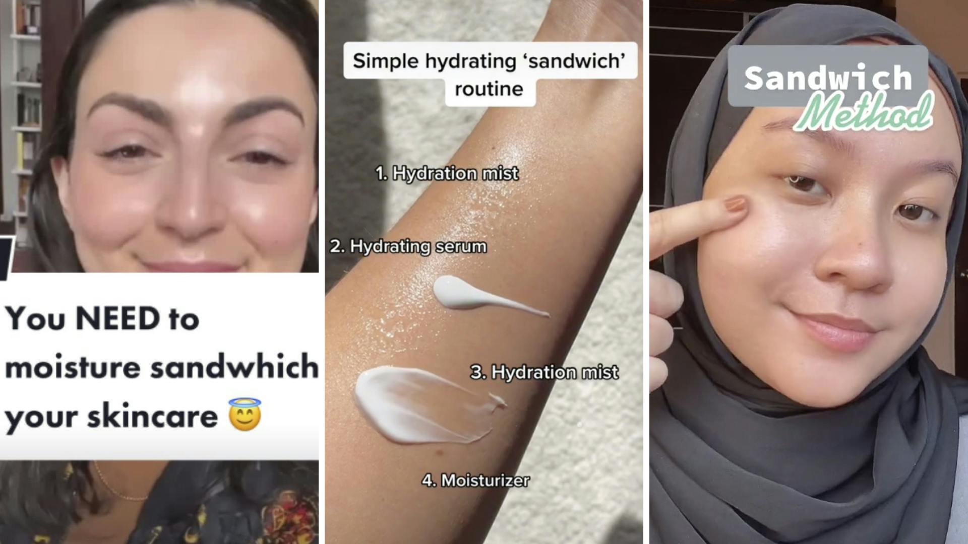 Everything You Need To Know About 'Moisture Sandwiching' | Grazia