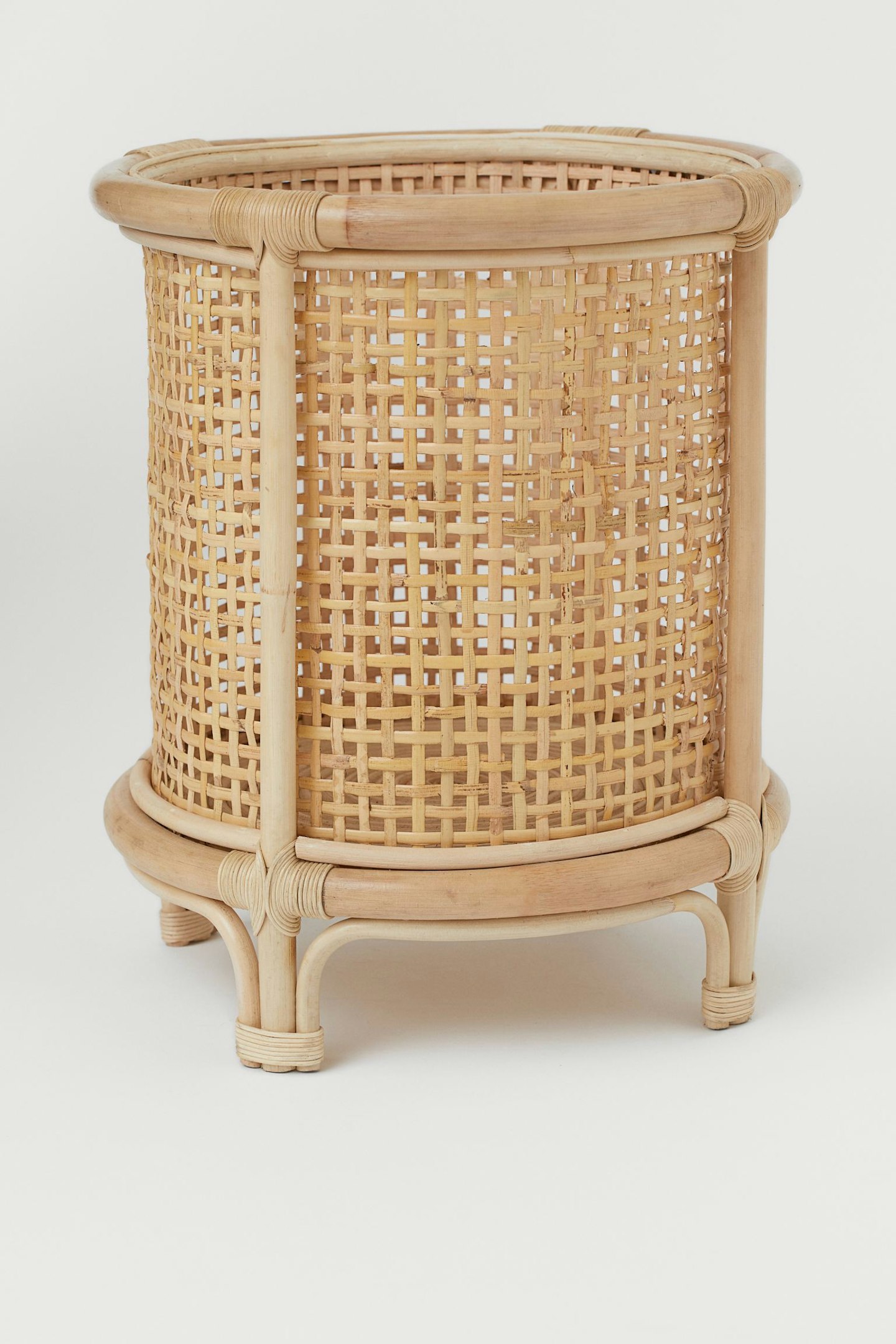 H&M, Large rattan plant pot, £34.99