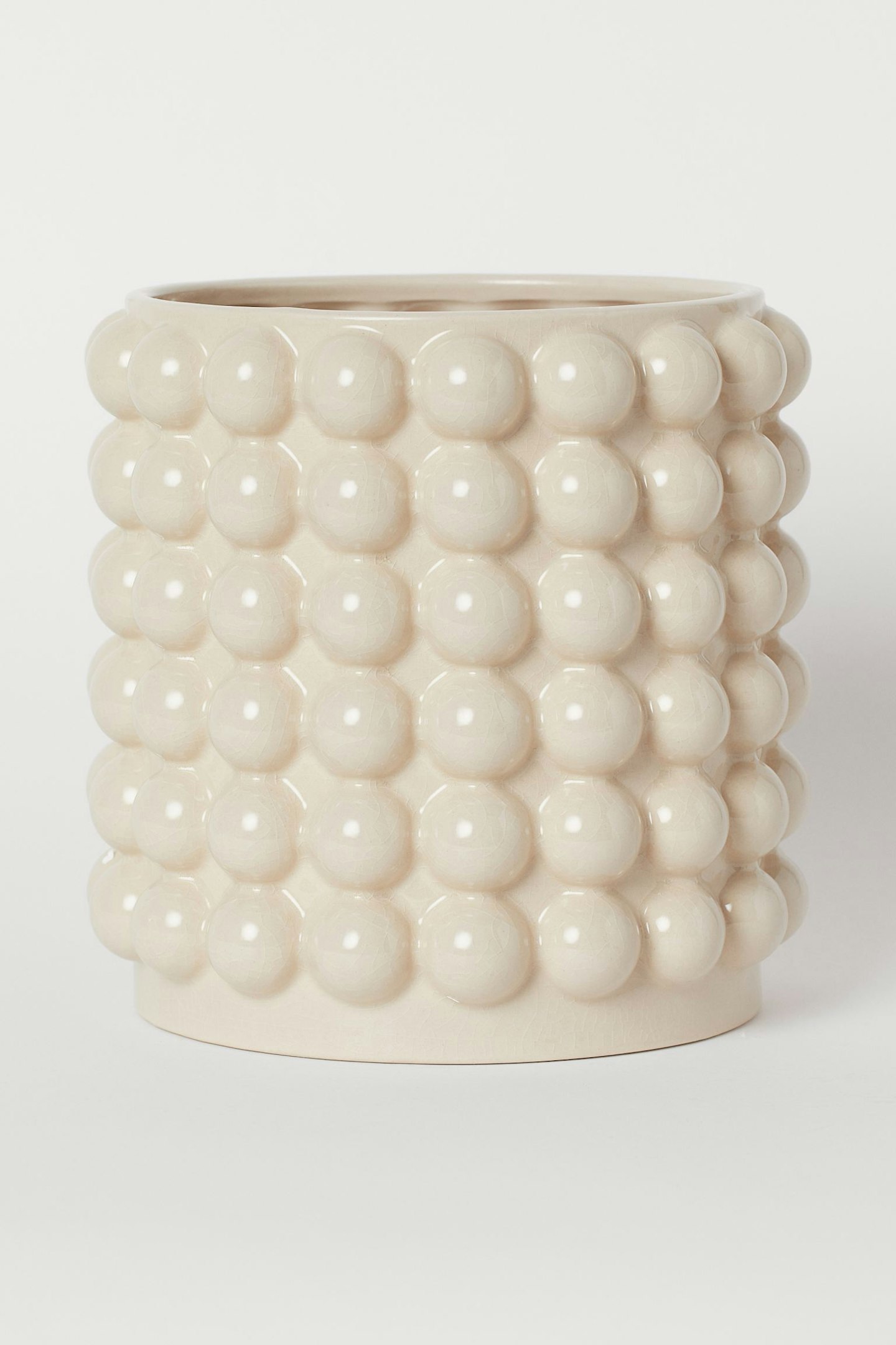 H&M, Large bubbled plant pot, £24.99