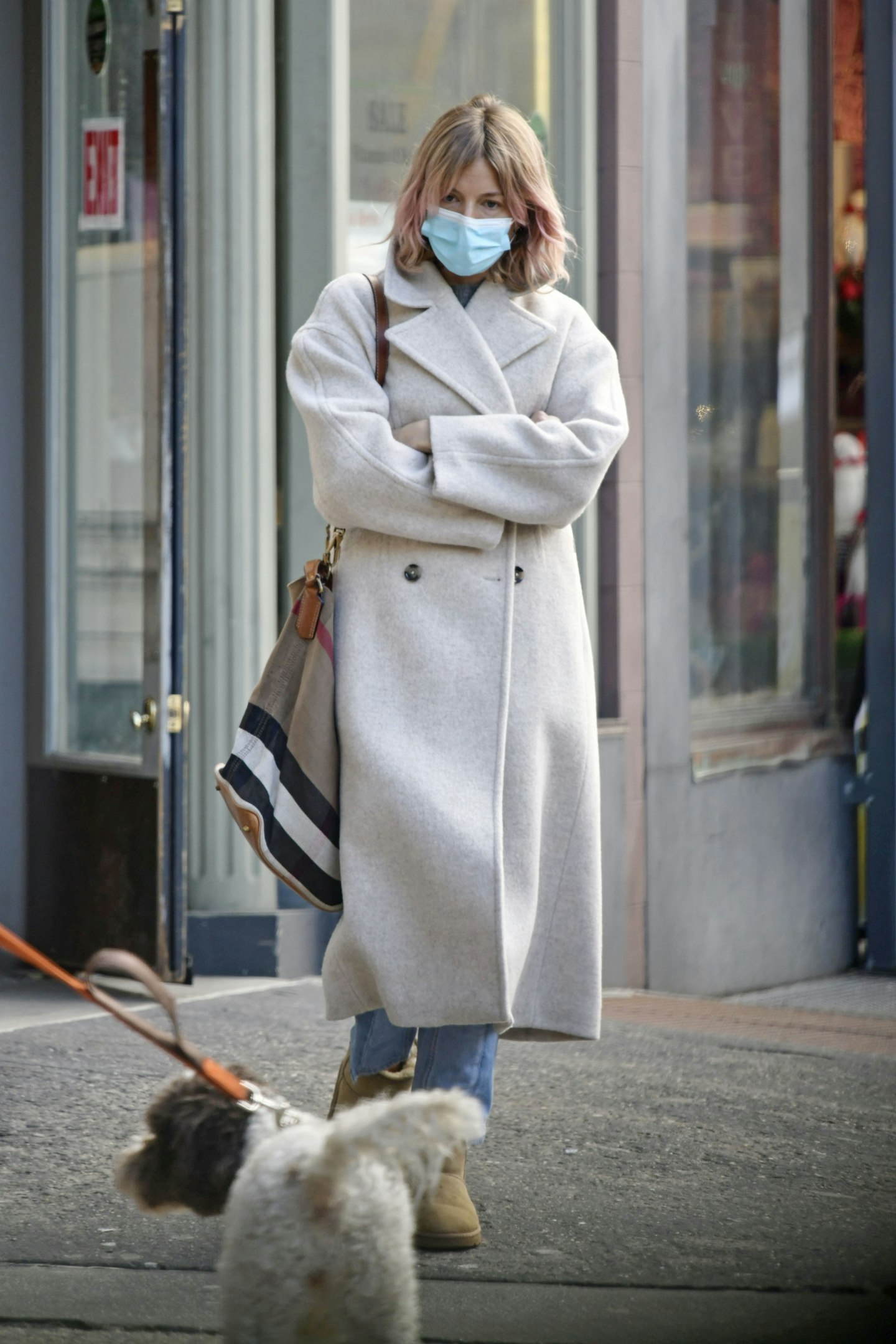 Sienna Miller Mango Coat