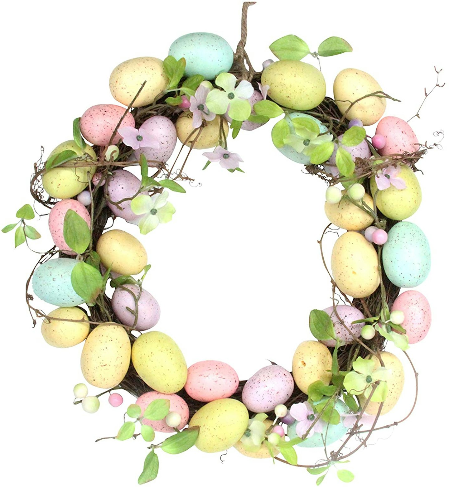 Pastel Easter Egg Wreath