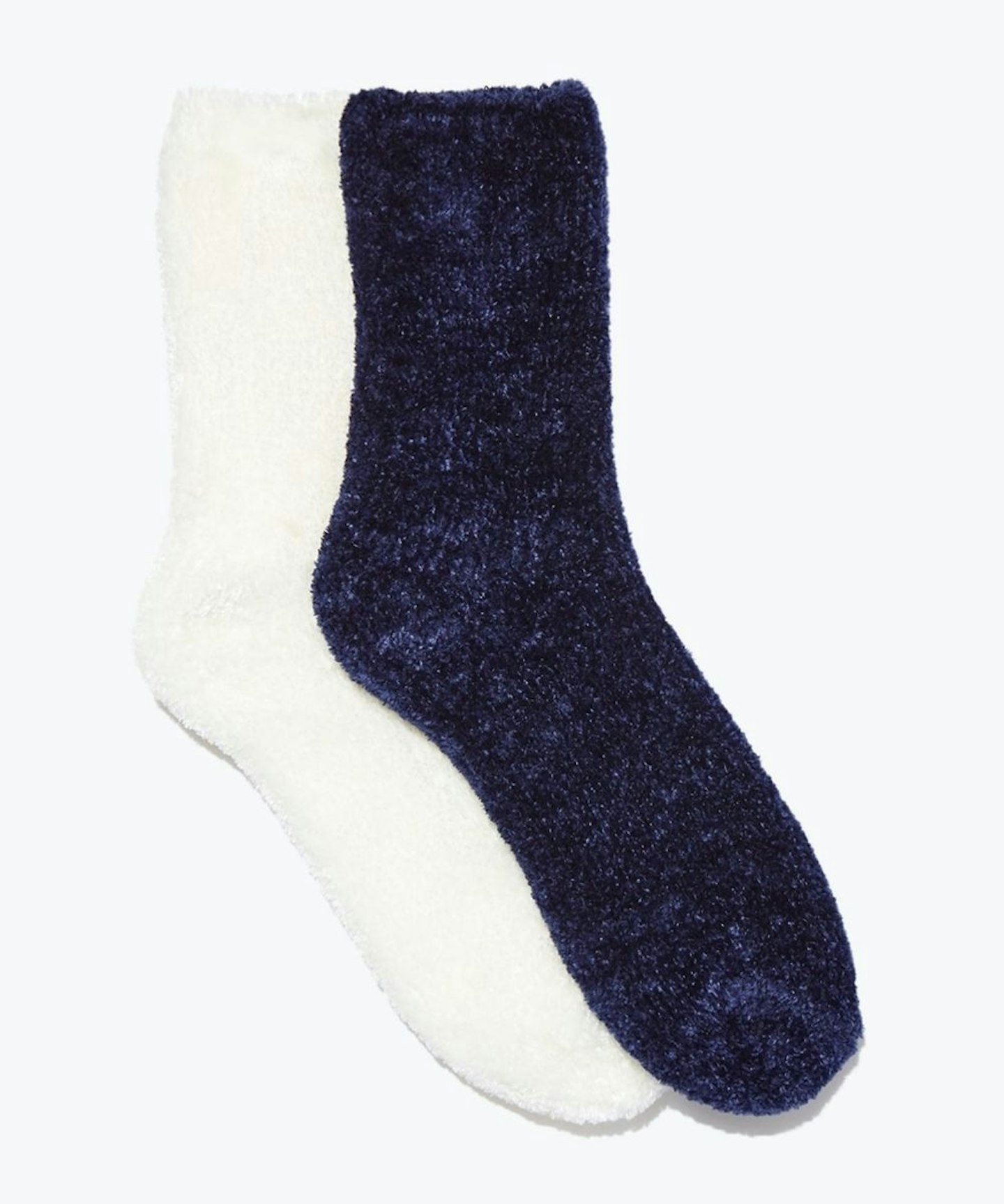Two Pack Chenille Socks