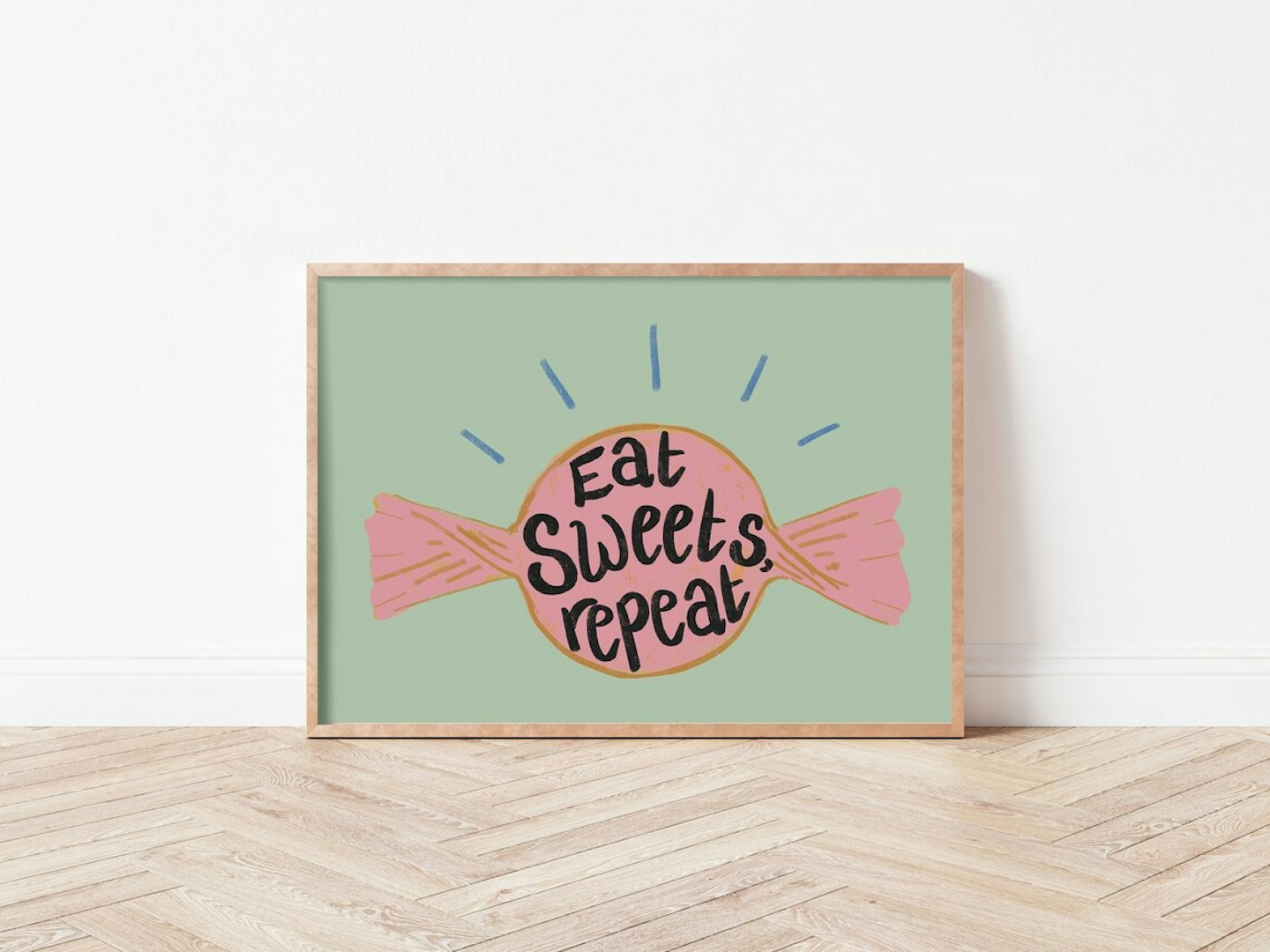 Etsy, Eat Sweets, Repeat Print, From £7