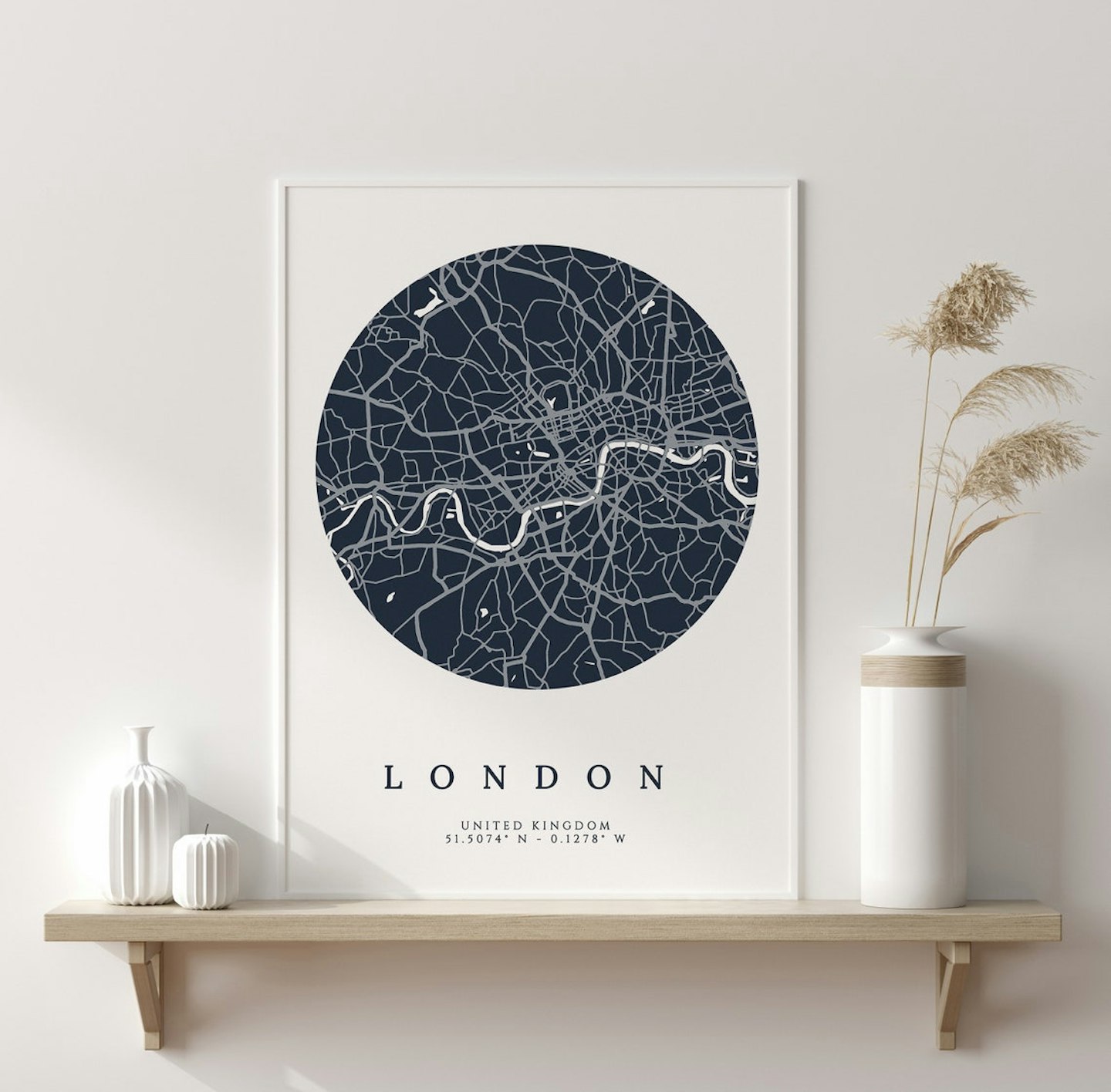 Etsy, Personalized City Map, From £3.60