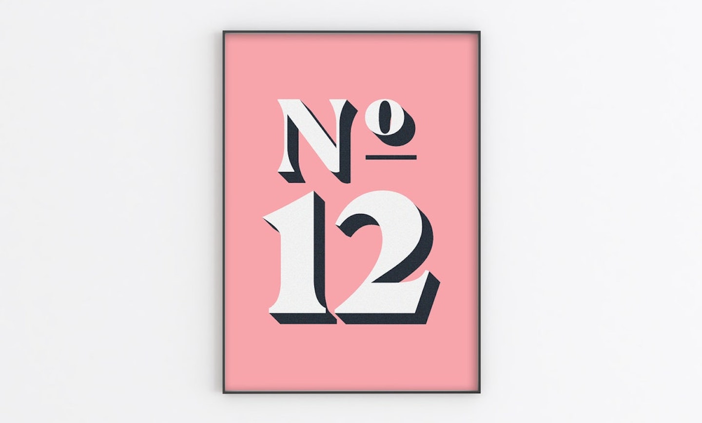 Etsy, House Number Print, From £3.50