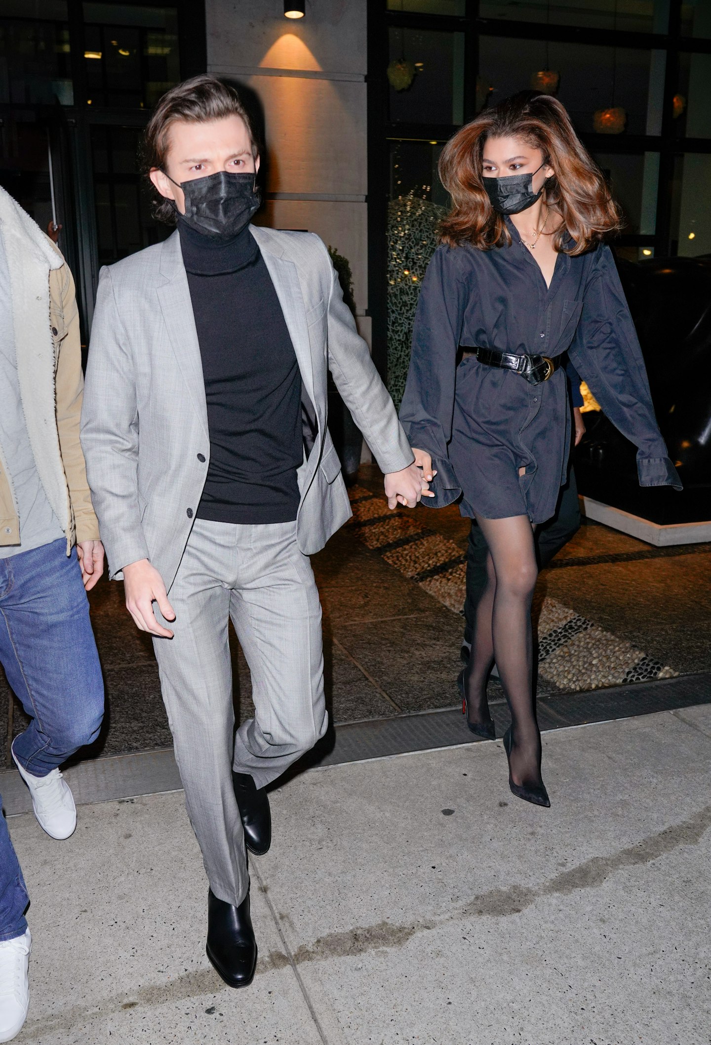 New York fashion week euphoria tom holland zendaya