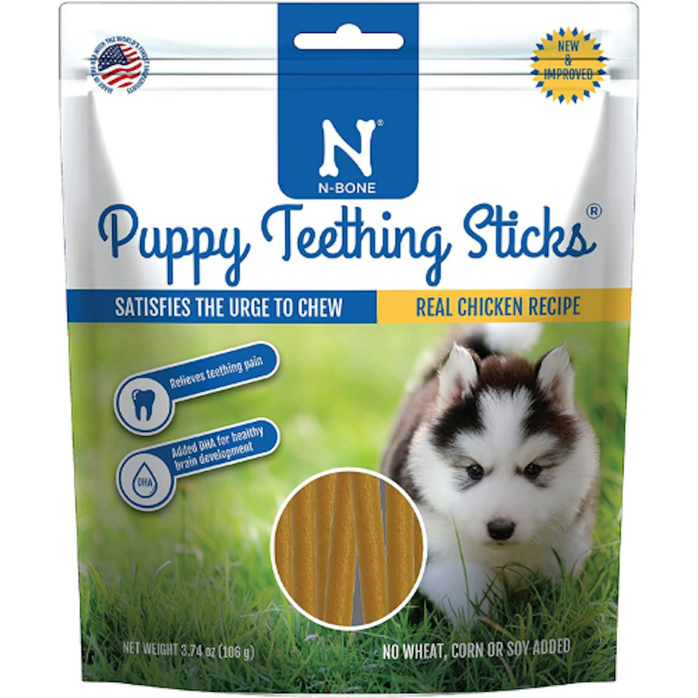 Teething Sticks: N-Bone Puppy Teething Treat