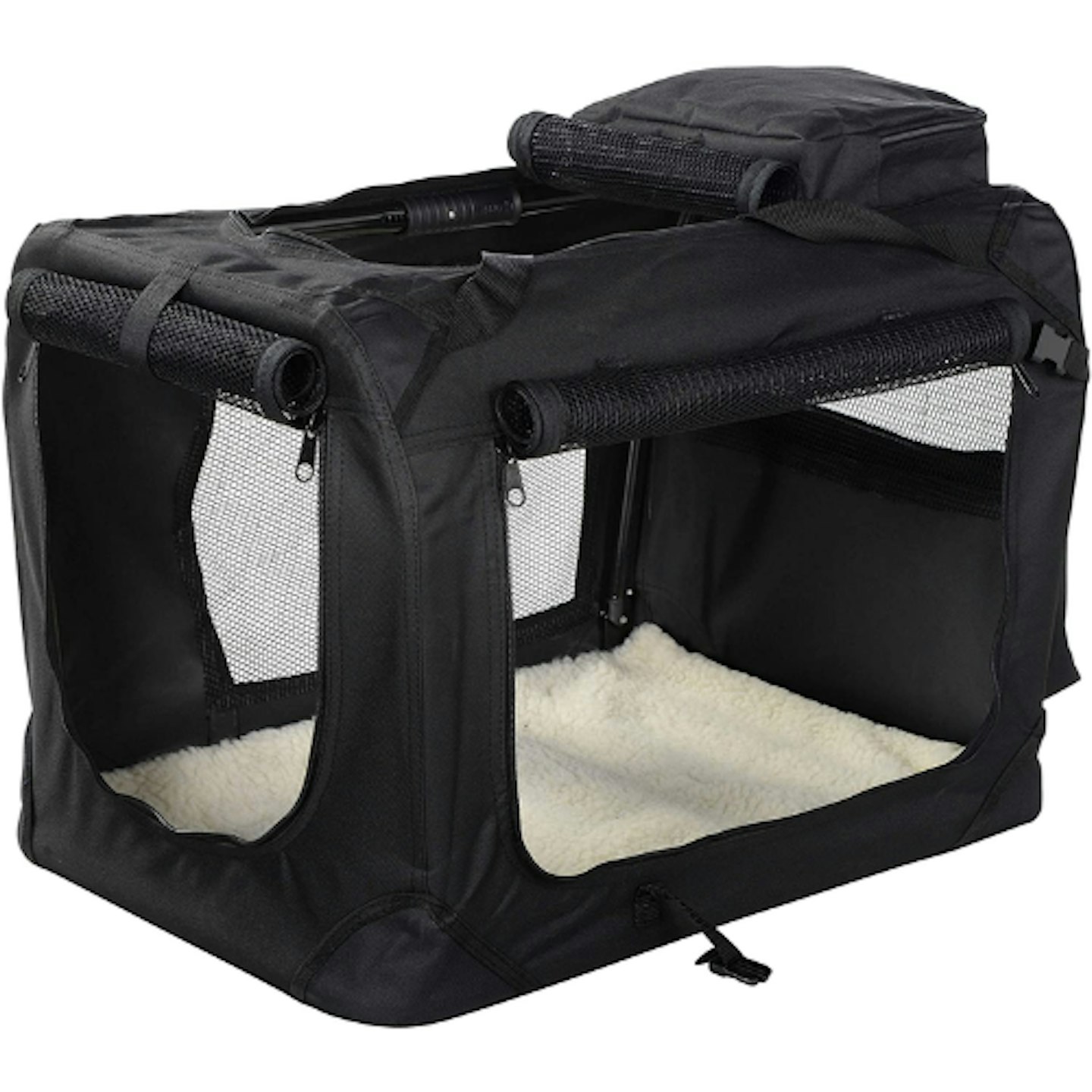 Travel Crate: MOOL Lightweight Fabric Pet Carrier Crate