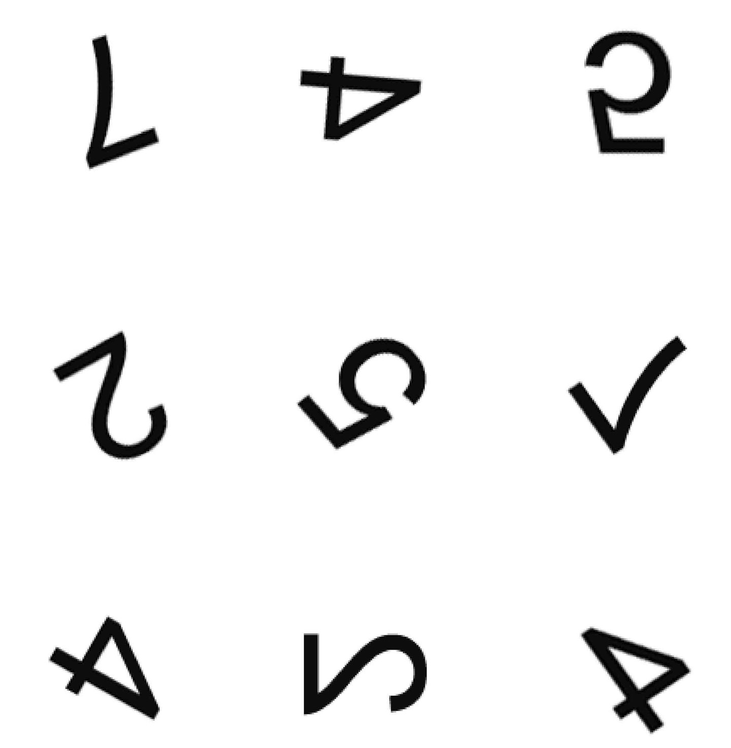 rotated numbers brain teaser