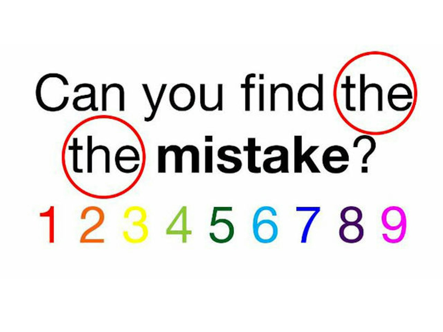 spot the mistake brain teaser answer
