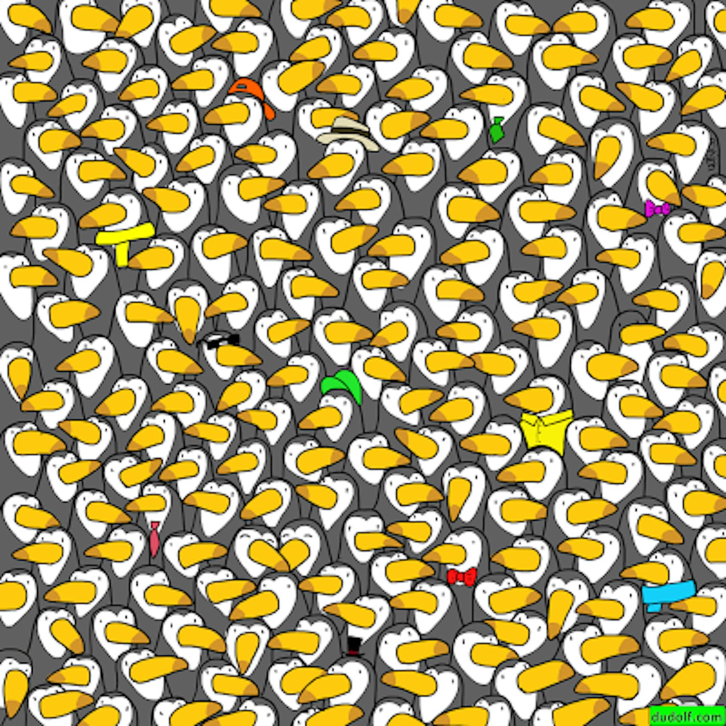 find the penguin brain teaser