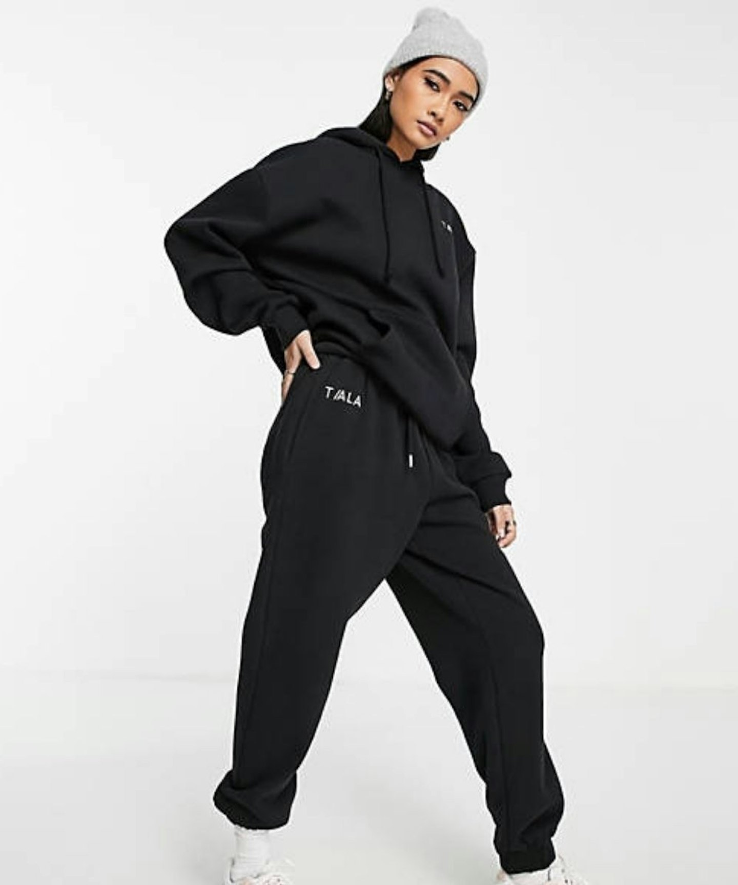 TALA Dusk joggers in black exclusive to ASOS