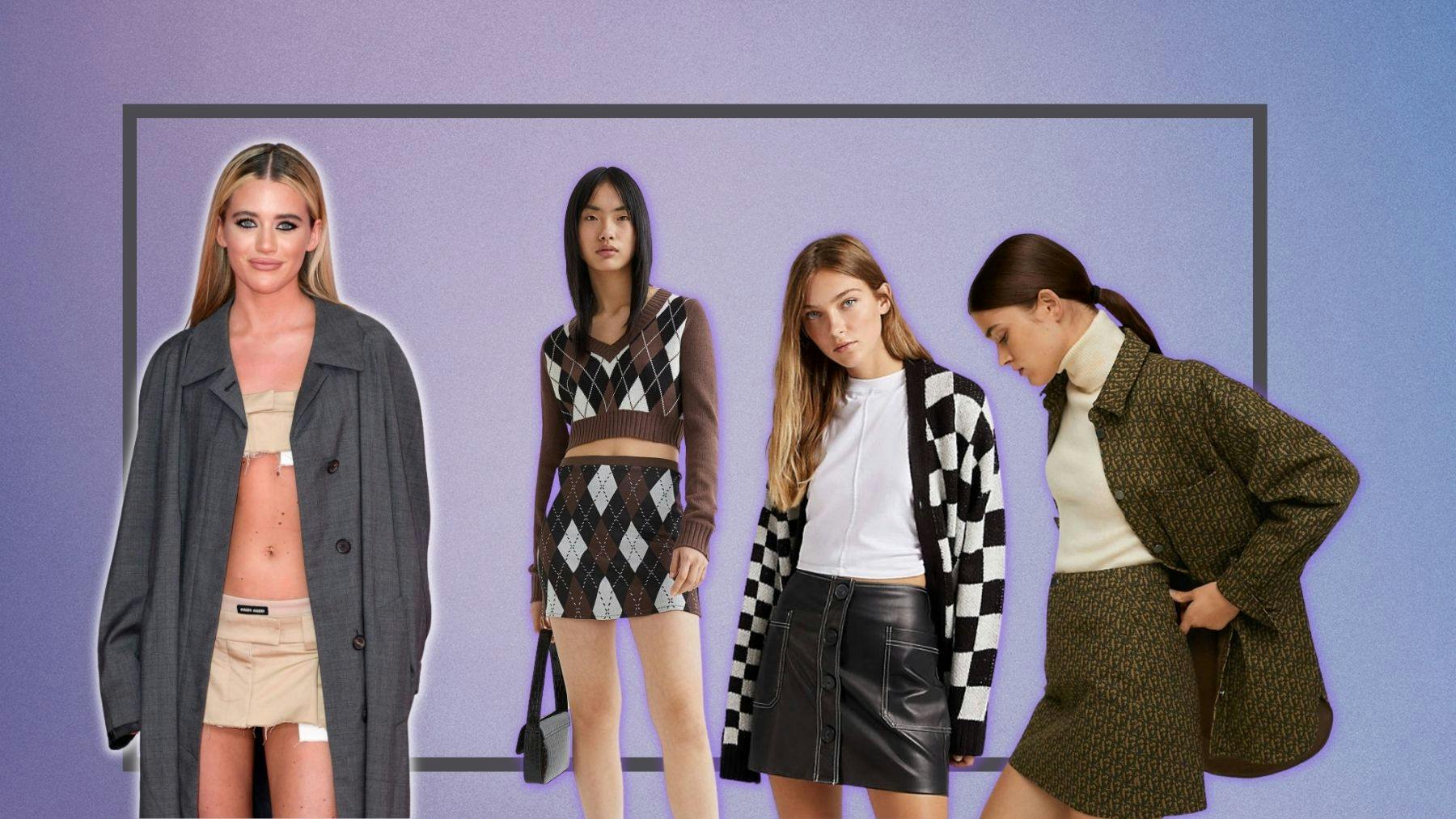 Mini skirts are back! Here are the best styles from the high street ...
