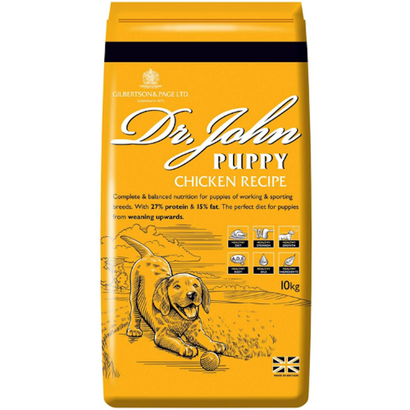Gilbertson & Page Dr. John Puppy Chicken Recipe Dry Dog Food