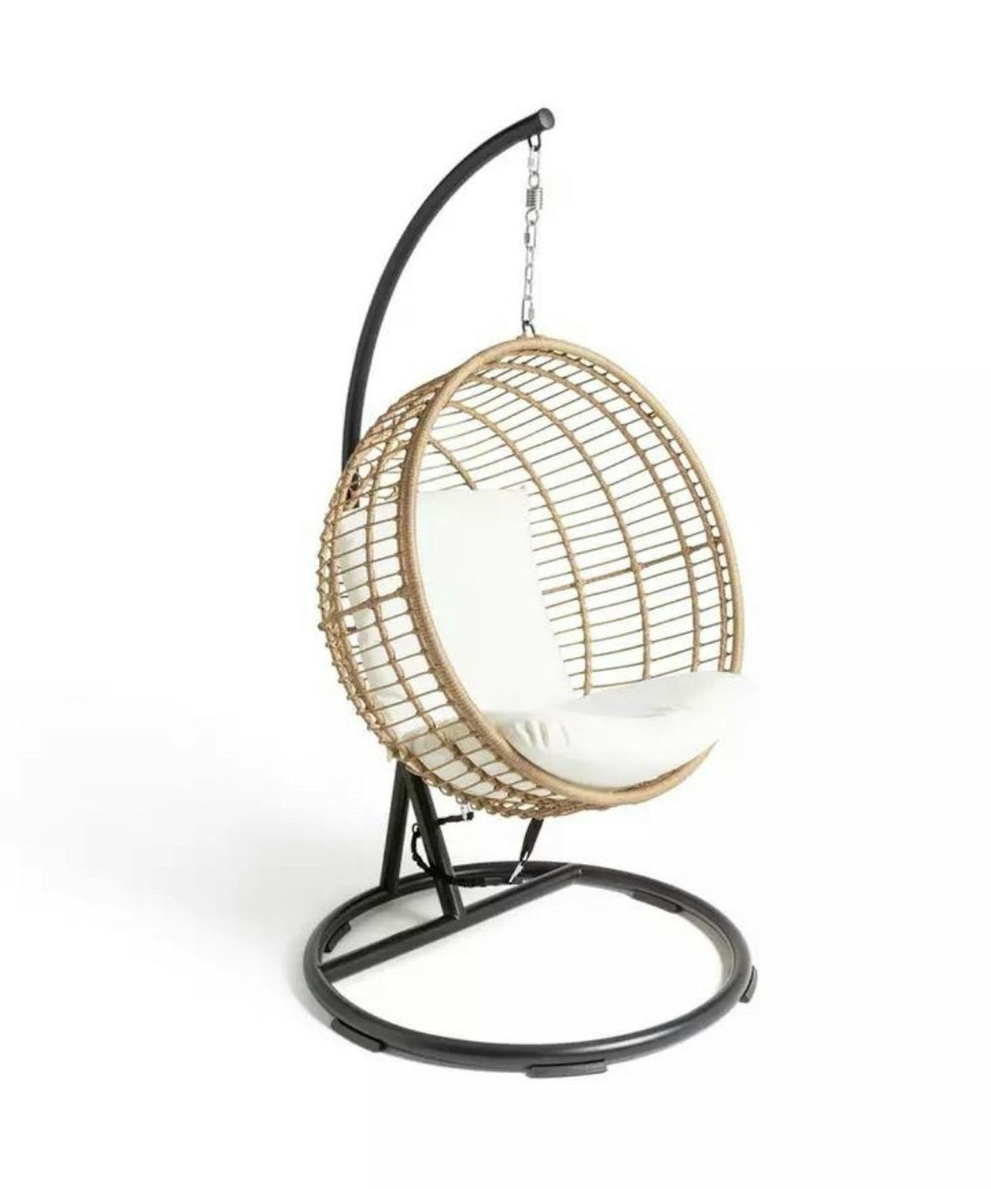 Habitat Dove One Seater Metal Hanging Egg Chair, £500