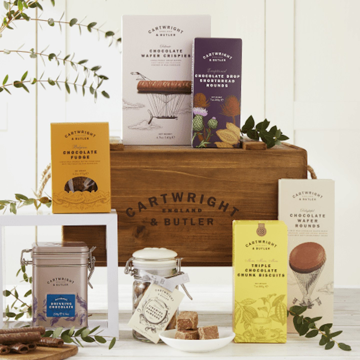 Cartwright & Butler chocolate hamper