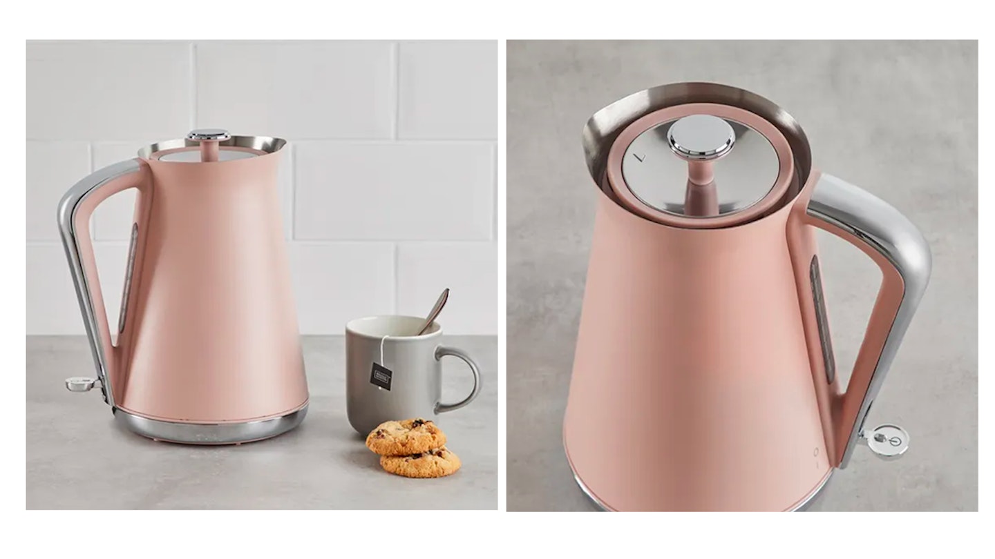 Contemporary 1.7L 3kW Blush Pink Jug Kettle