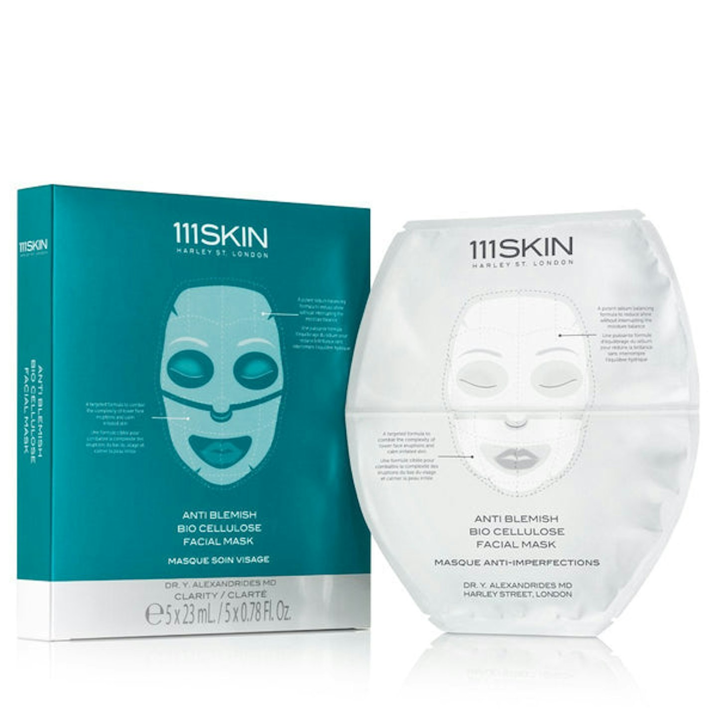 Wednesday – 111Skin, Anti-Blemish Bio Cellulose Face Mask, £20