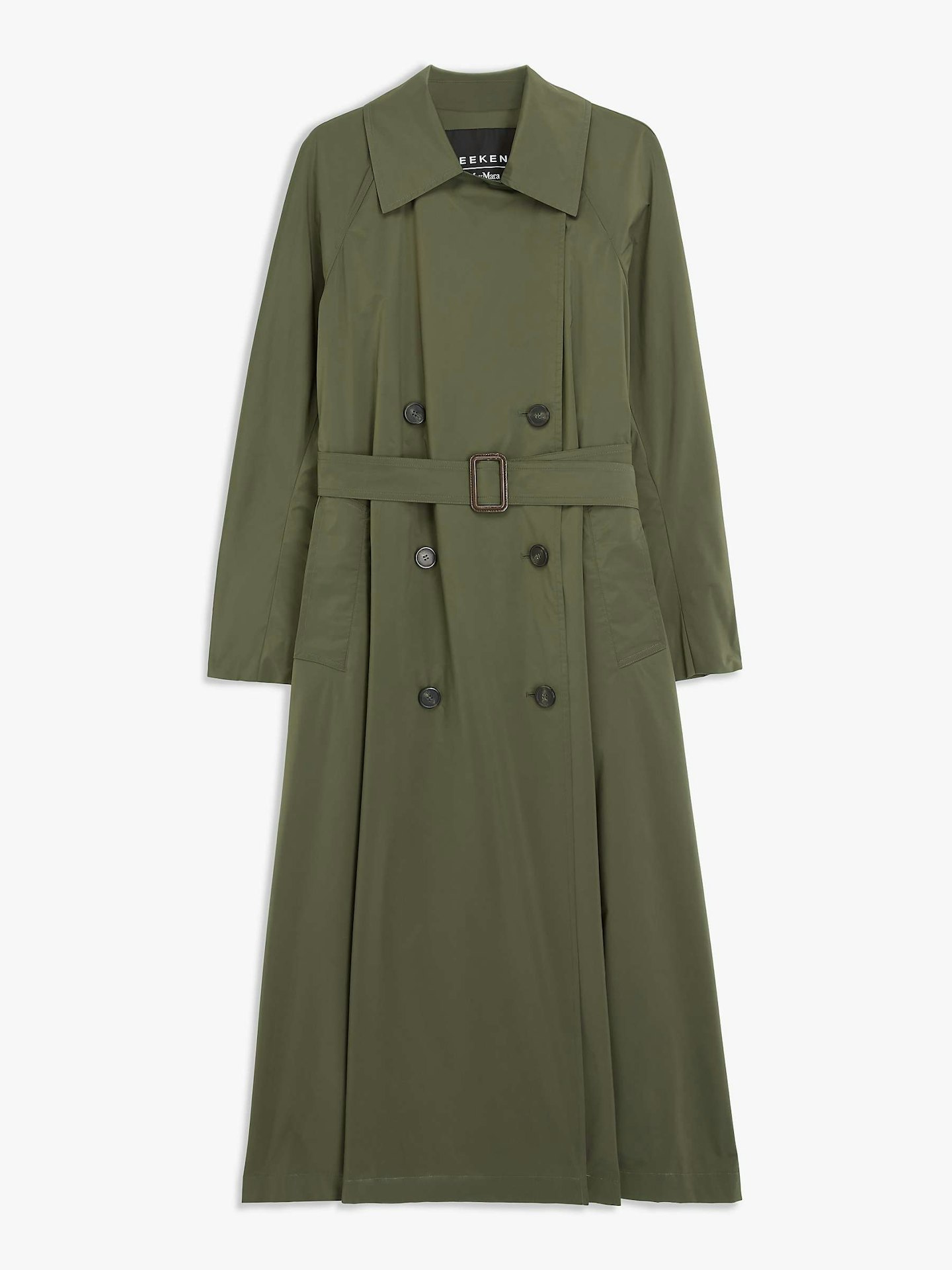 best trench coats for women Weekend MaxMara, Stegola Trench Coat Khaki, £450
