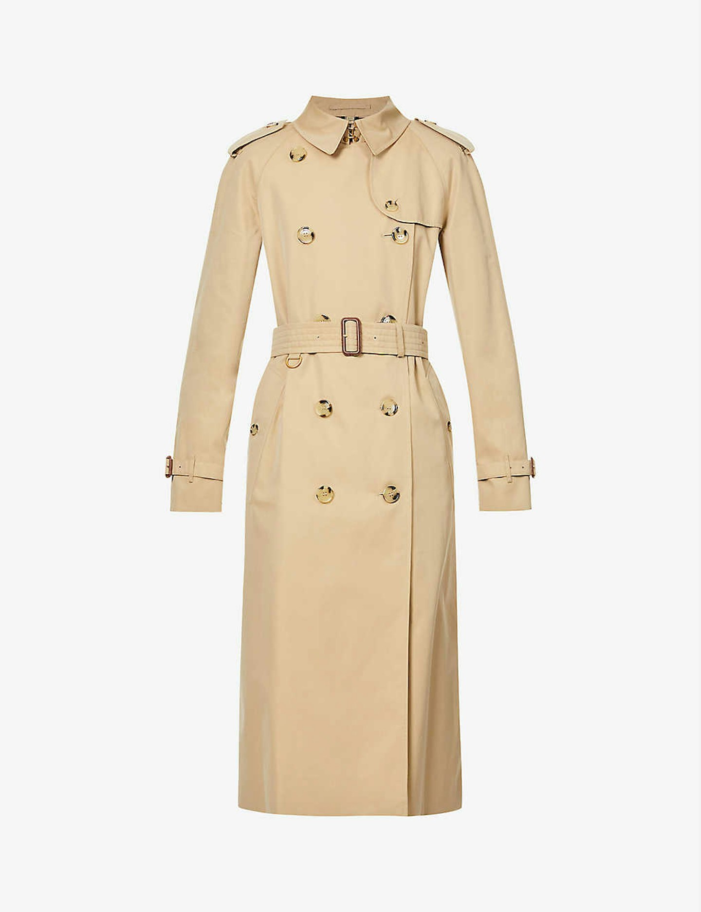 best trench coats for women Burberry, Waterloo Cotton Trench Coat, £1.690