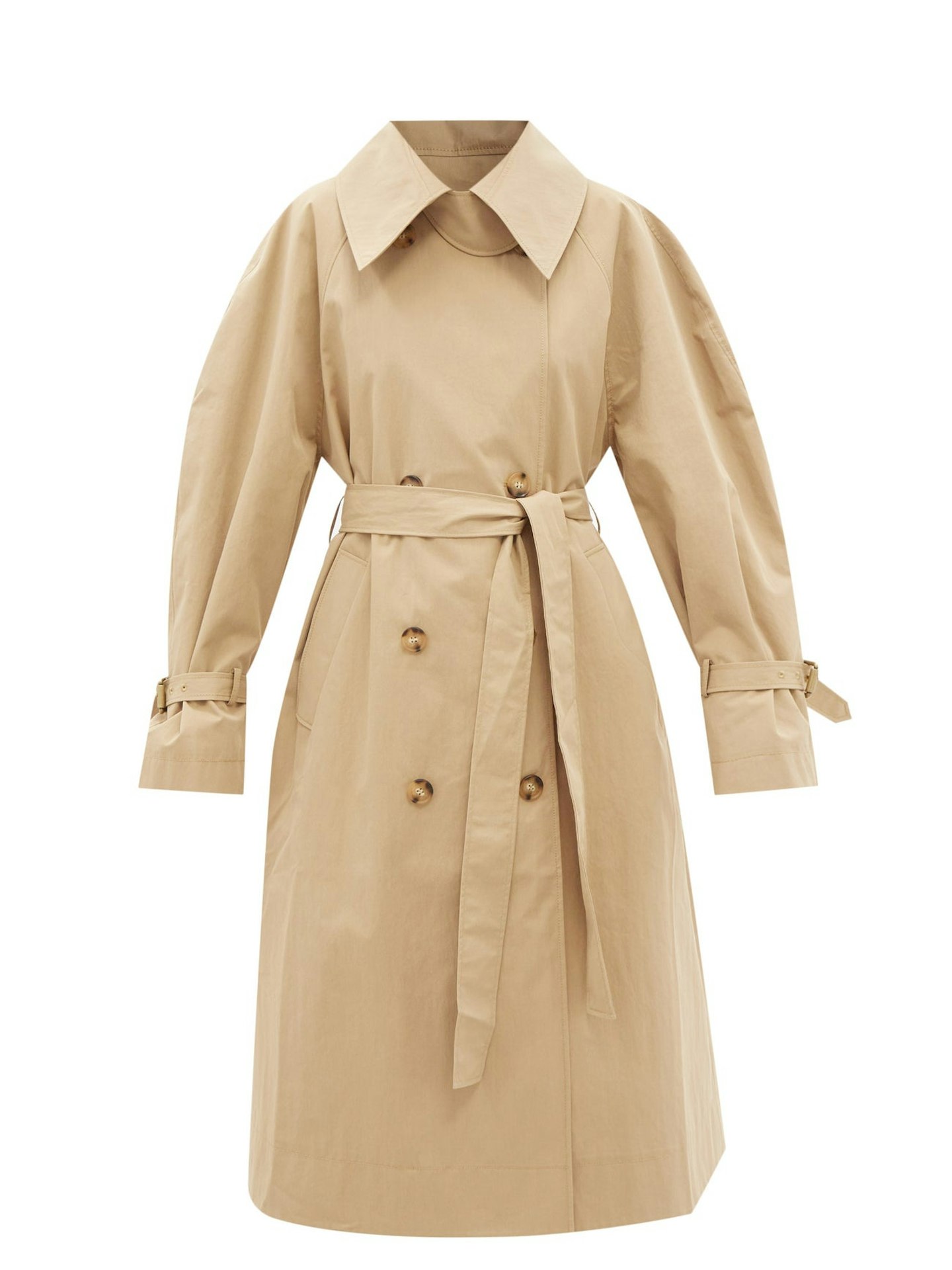 best trench coats for women Rejina Pyo, Romy Belted Twill Trench Coat, £695