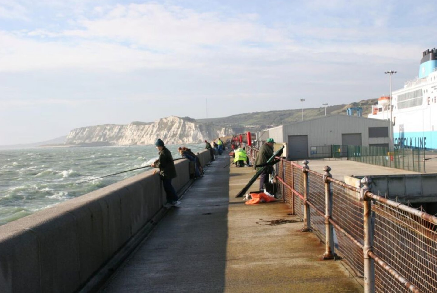 The pier has long been a popular mark