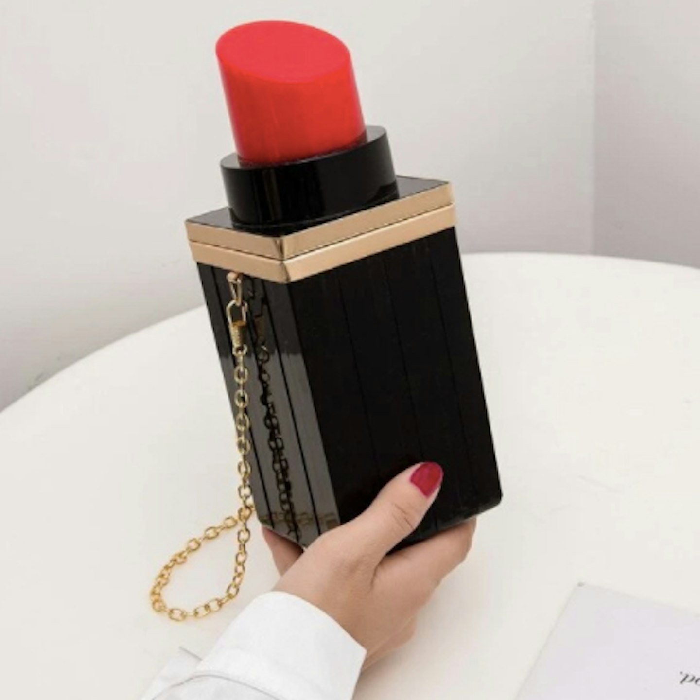 SHEIN Lipstick Shaped Clutch Bag