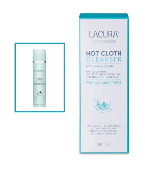 lacura hot cloth cleanser
