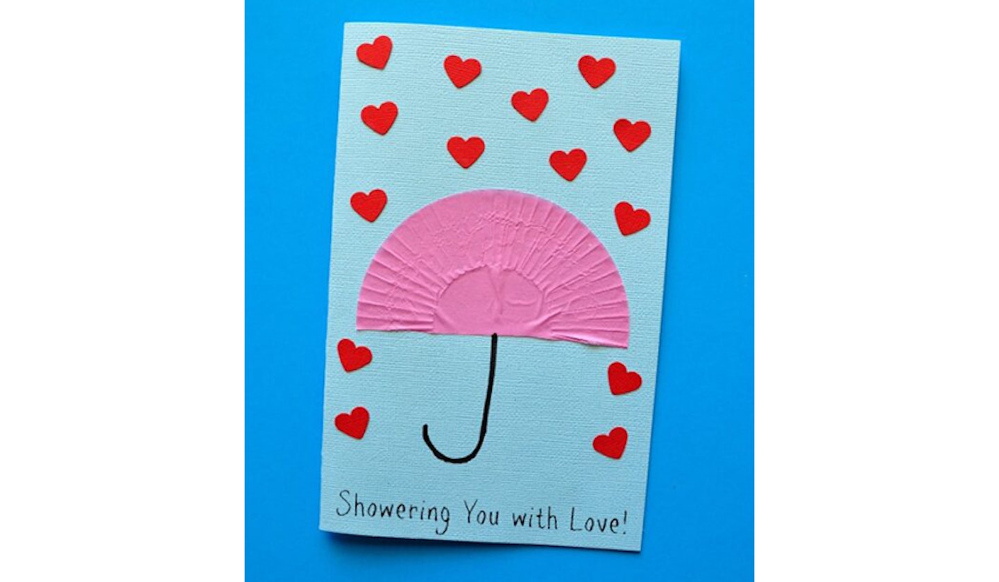 ‘Showering you with love’ Mother’s Day card