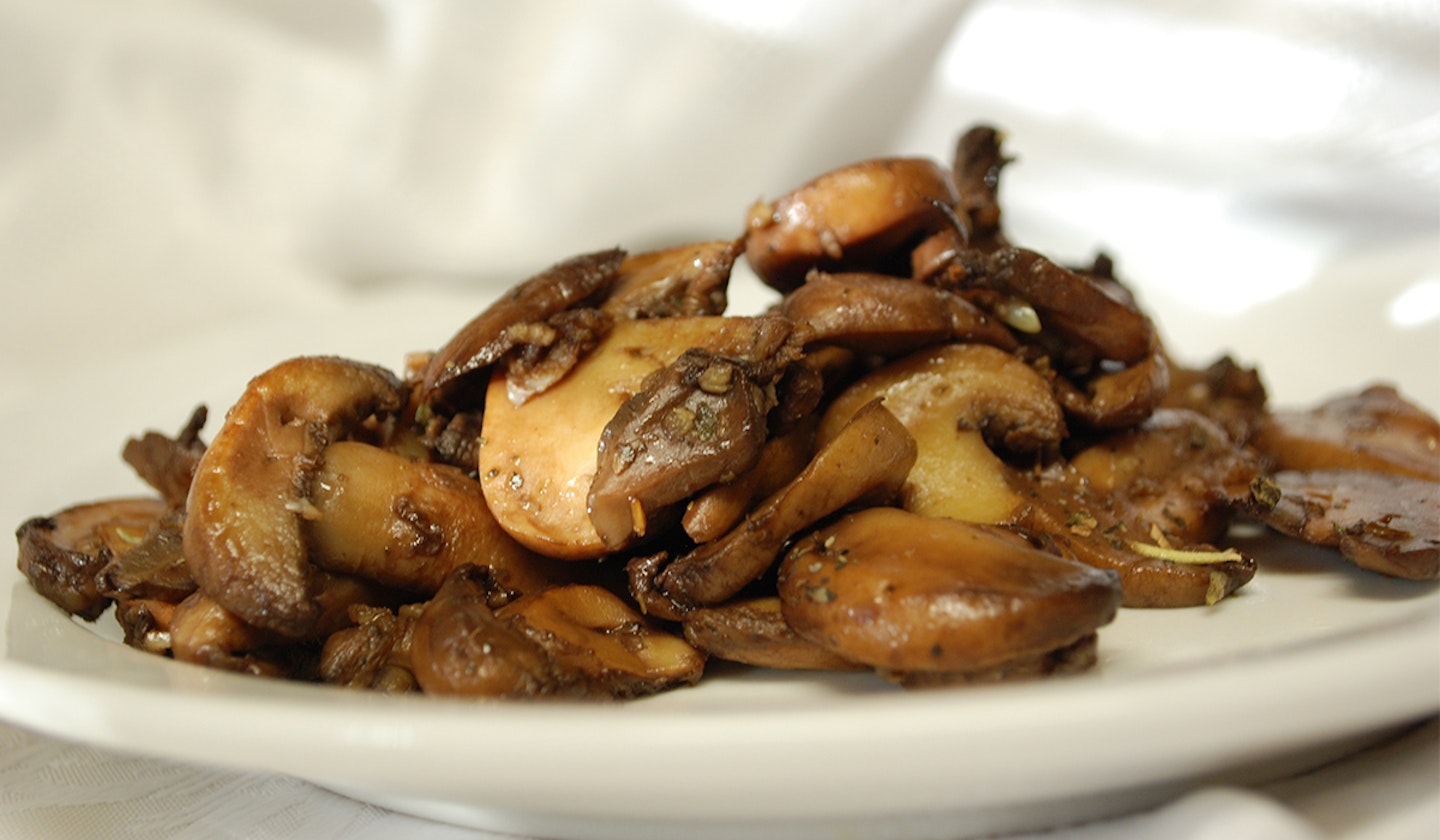 Sautu00e9ed Mushrooms