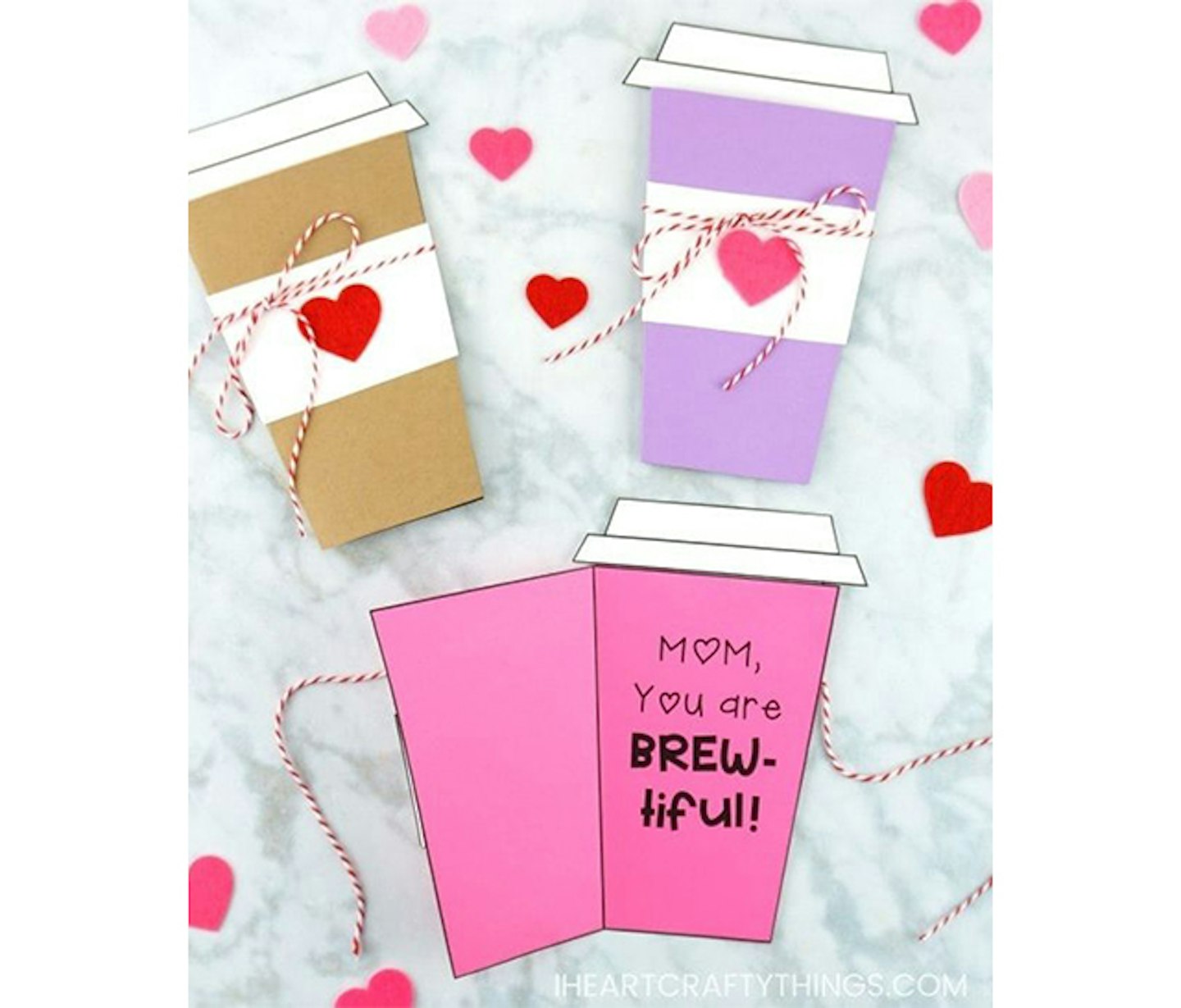 Coffee cup Mother’s Day card