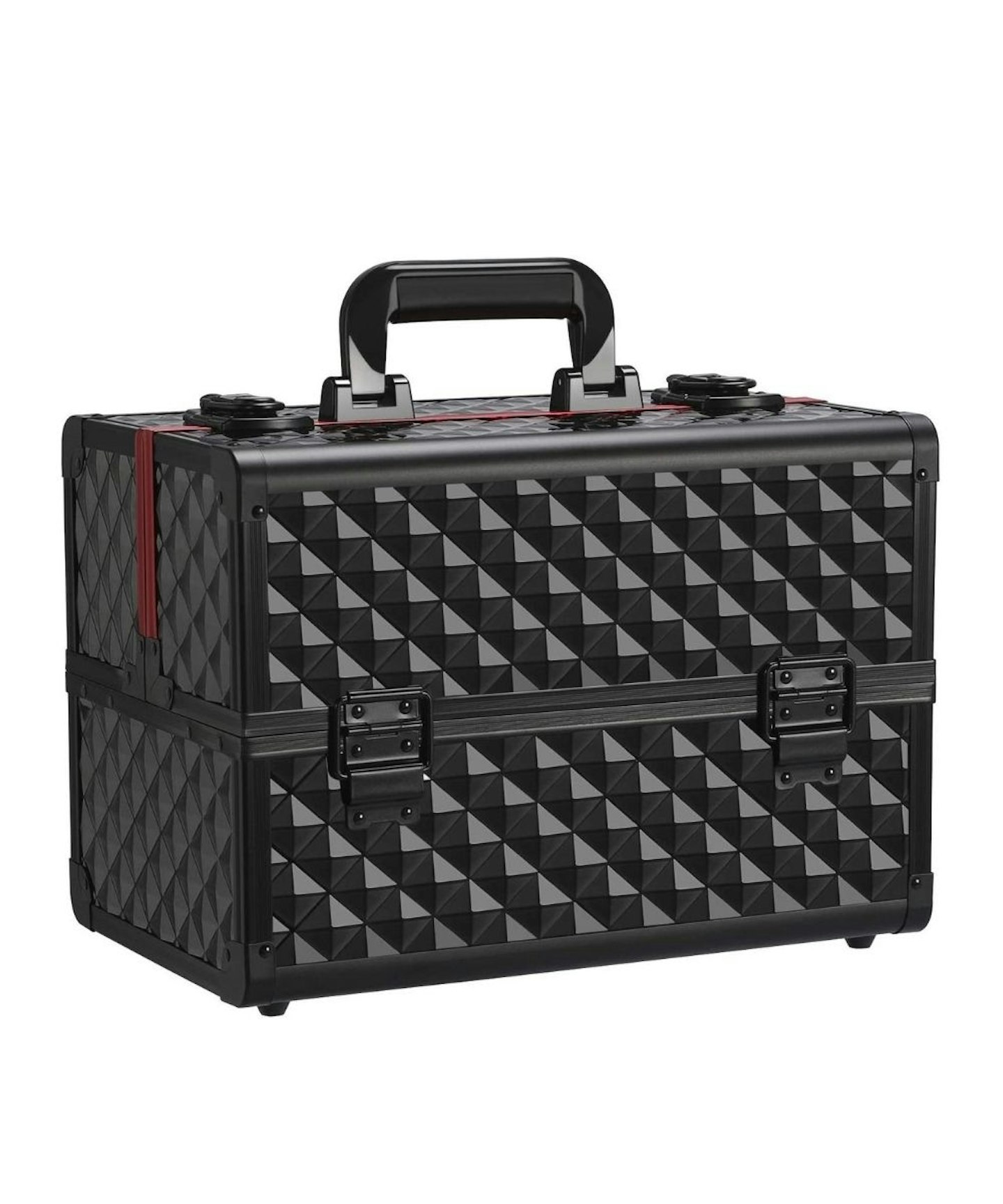 Yaheetech Makeup Box Professional Extra Large Vanity Case with 4 Trays