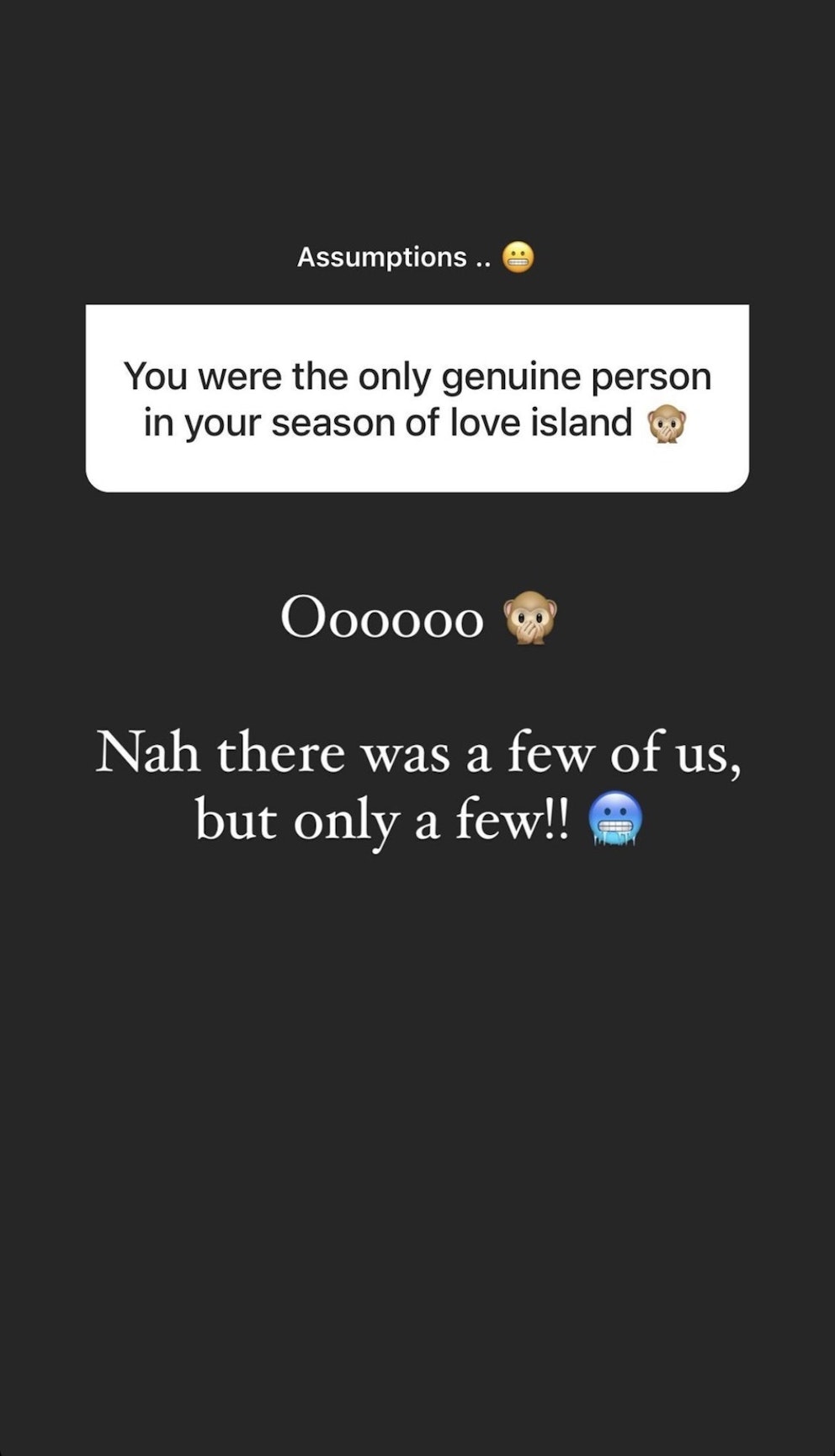 Olivia Attwood throws some big ol' shade at Love Island costars